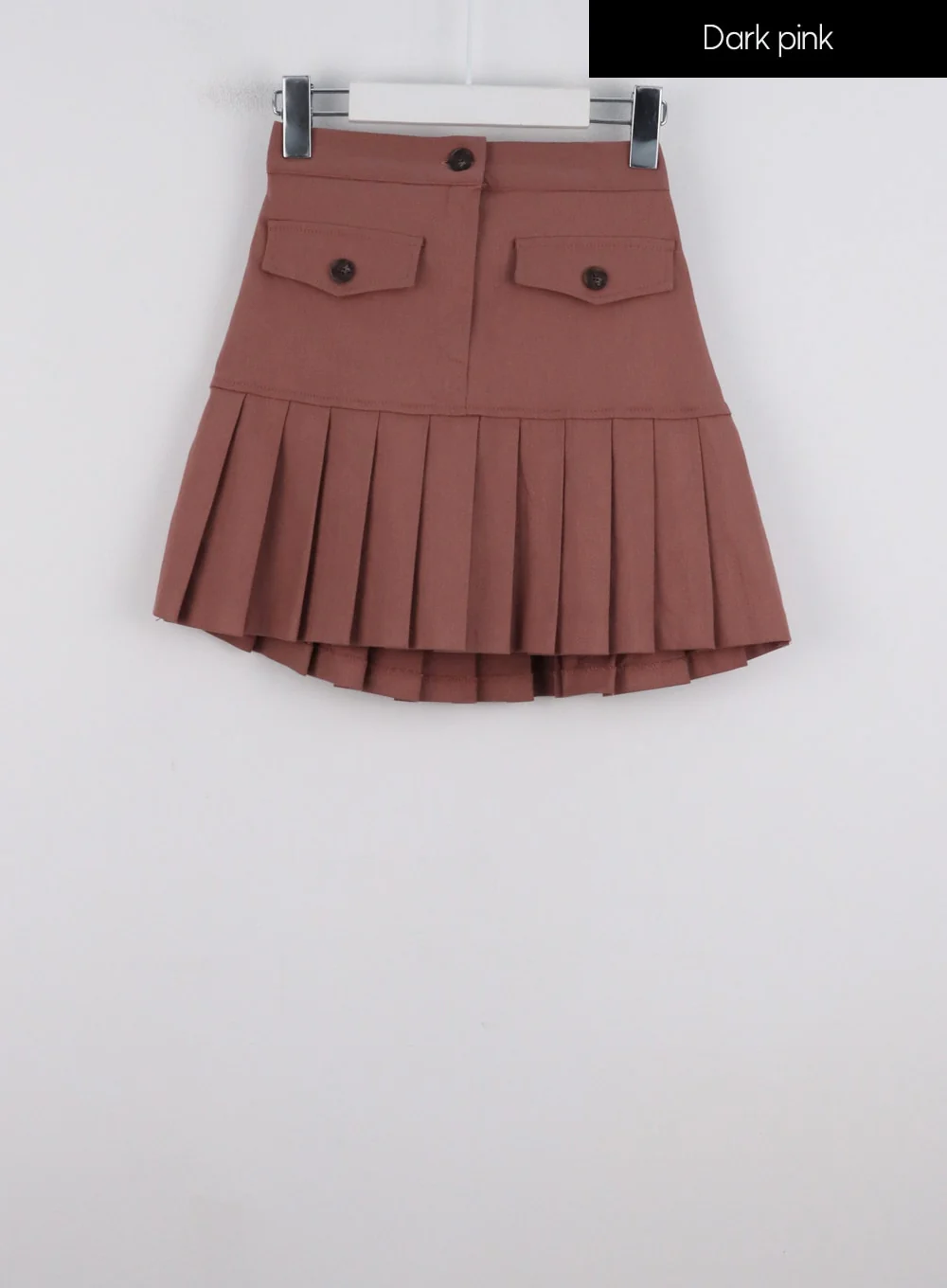 Pleated Cotton Mini Skirt IG303 - Image 15