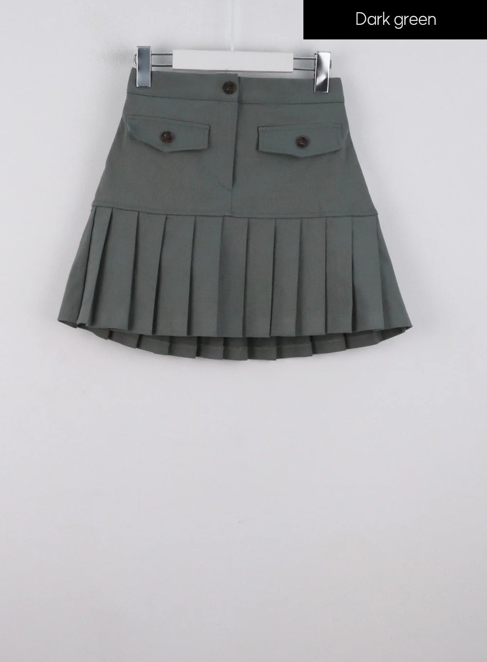 Pleated Cotton Mini Skirt IG303 - Image 17