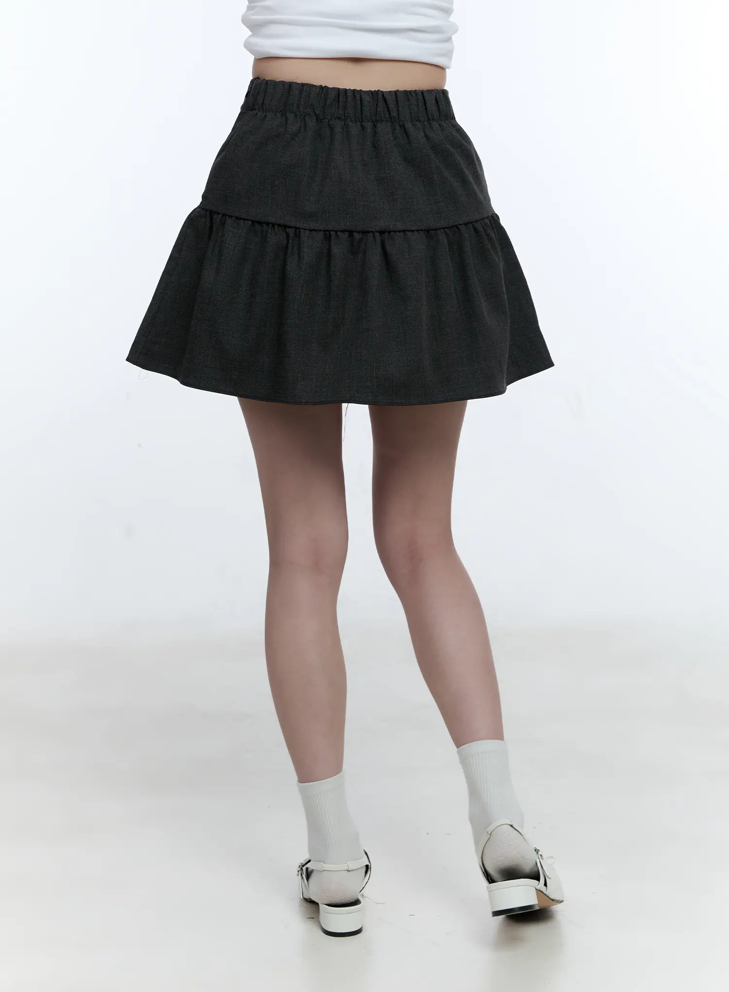 Pleated Flare Mini Skirt CG514 - Image 4
