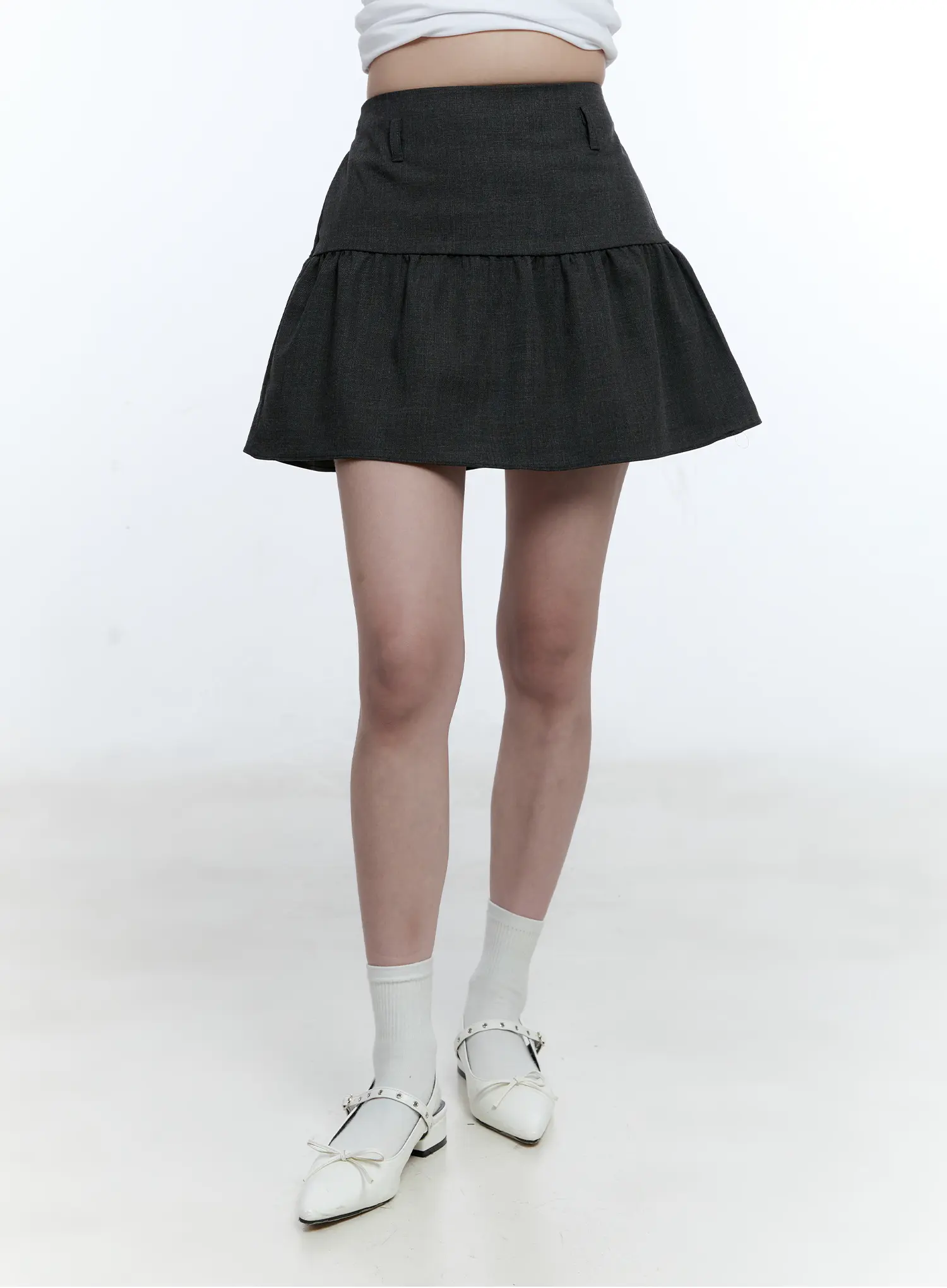 Pleated Flare Mini Skirt CG514 - Image 7