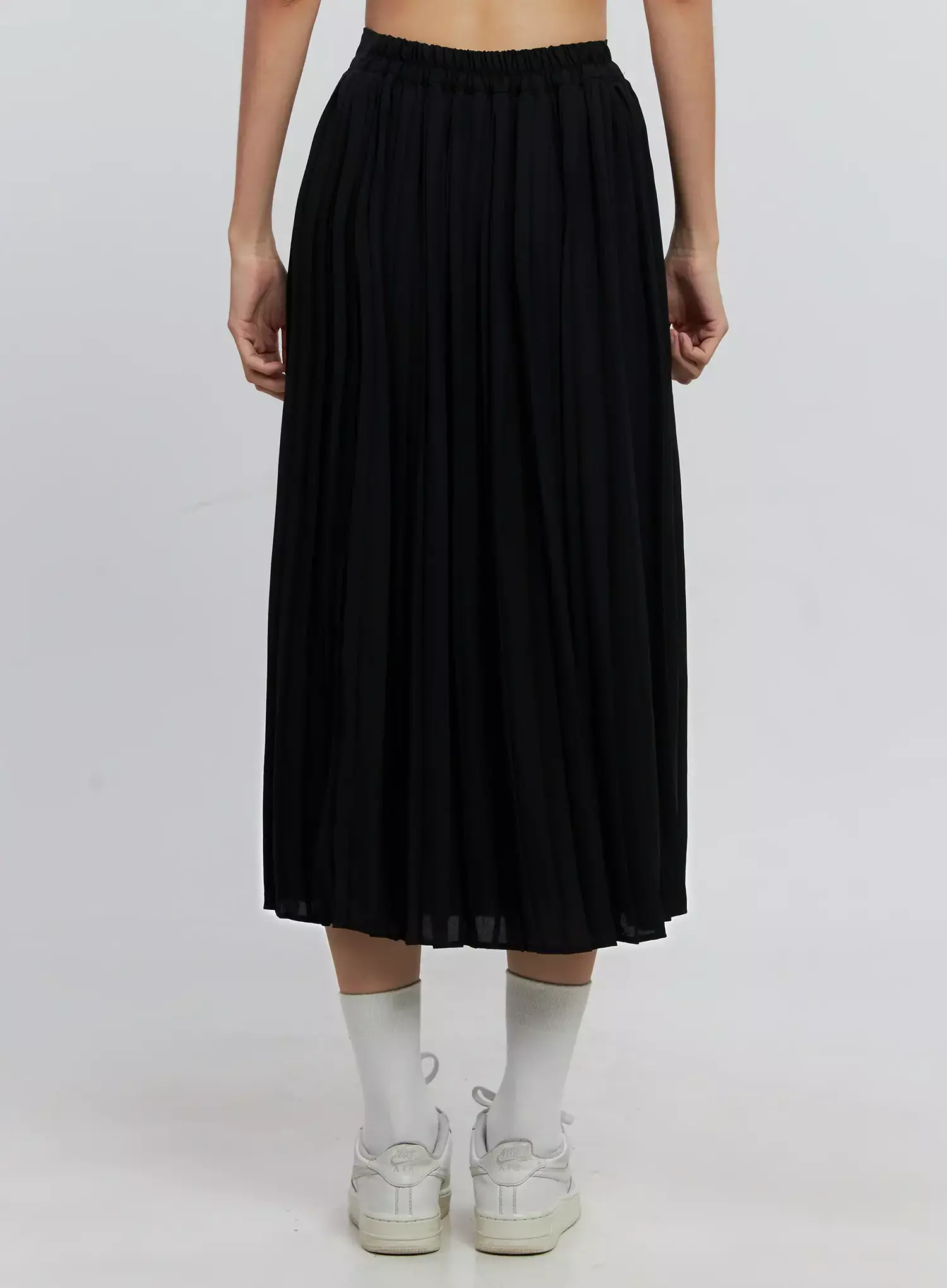Pleated Maxi Skirt IS516 - Image 9