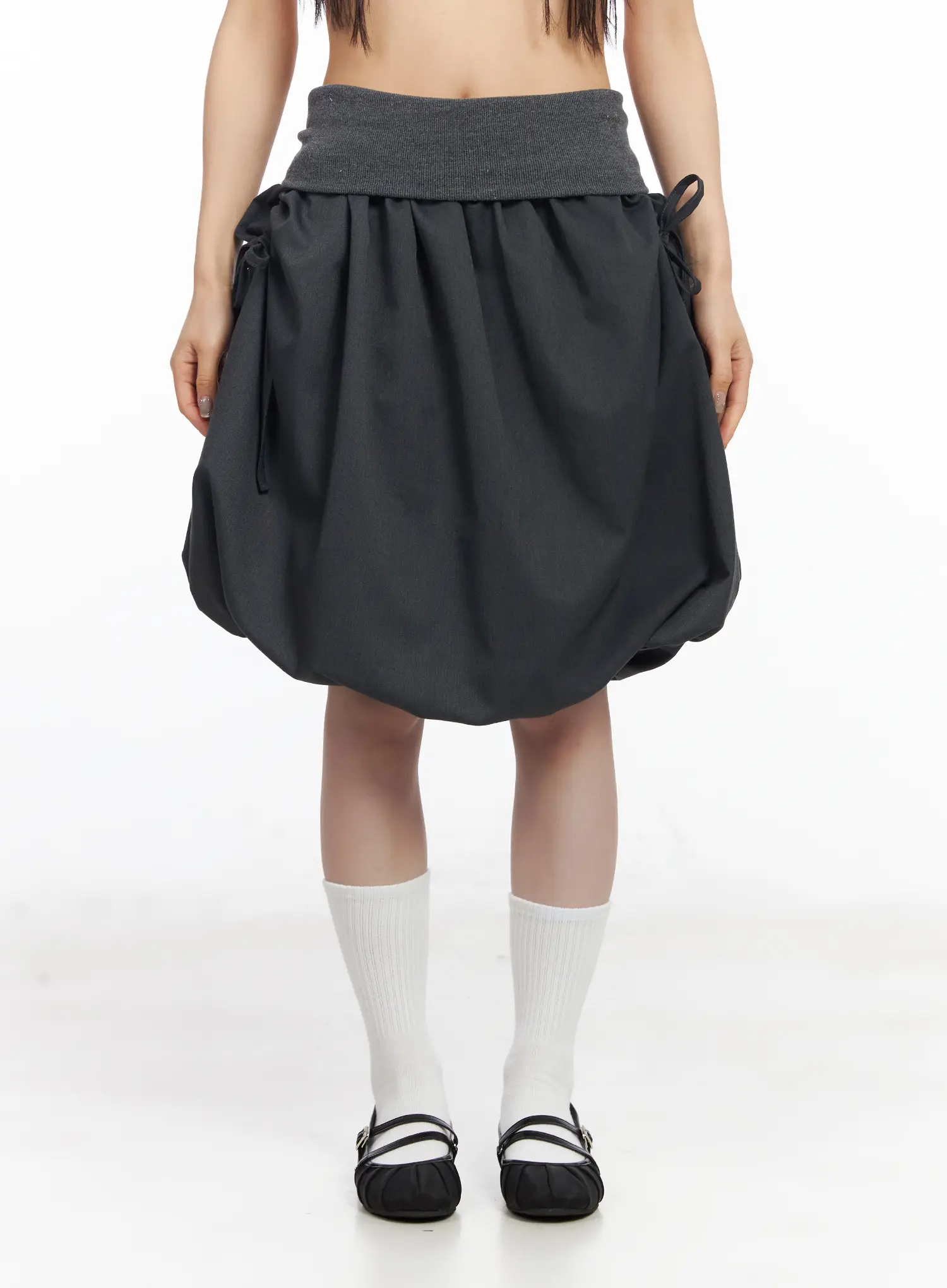 Pleated Midi Skirt CF523 - Image 9
