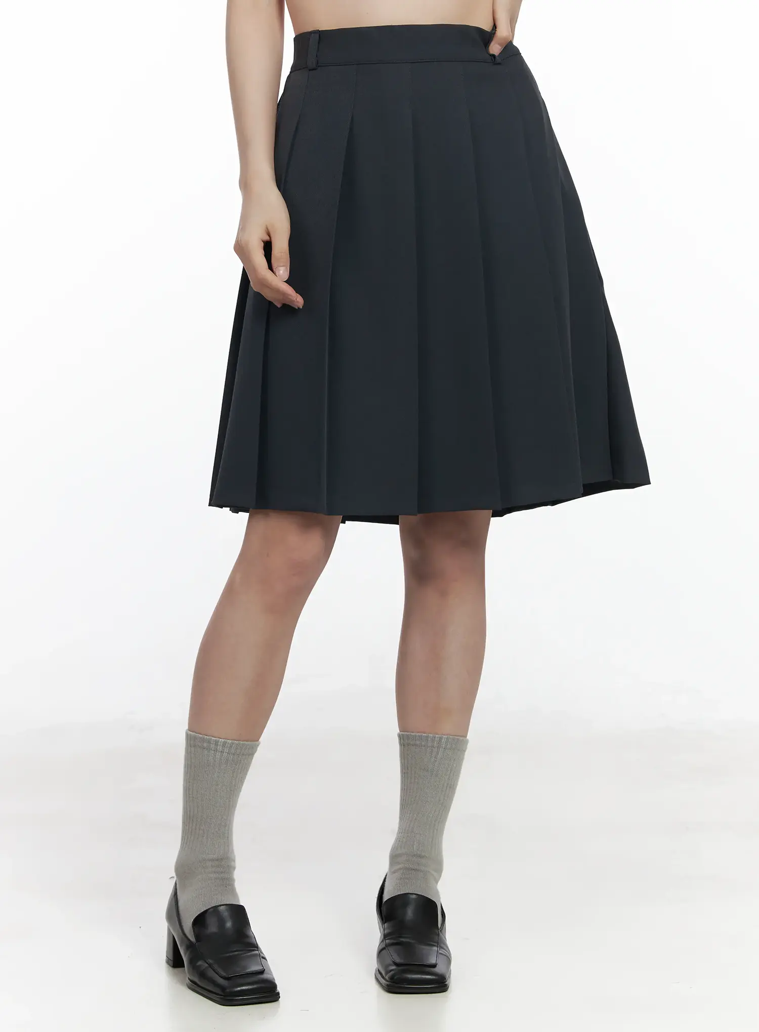 Pleated Midi Tennis Skirt IF524 - Image 4
