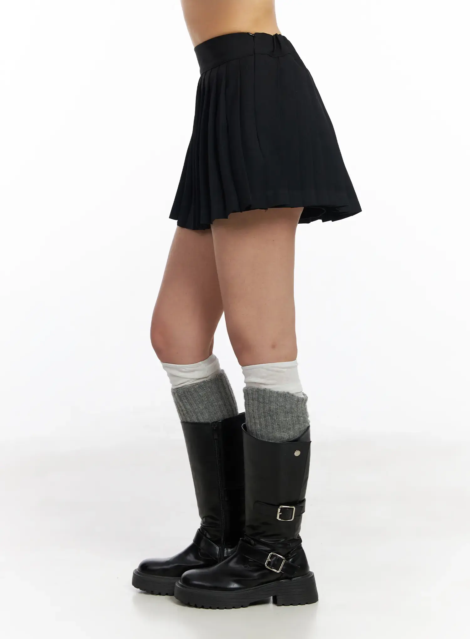 Pleated Mini Skort CF504 - Image 4