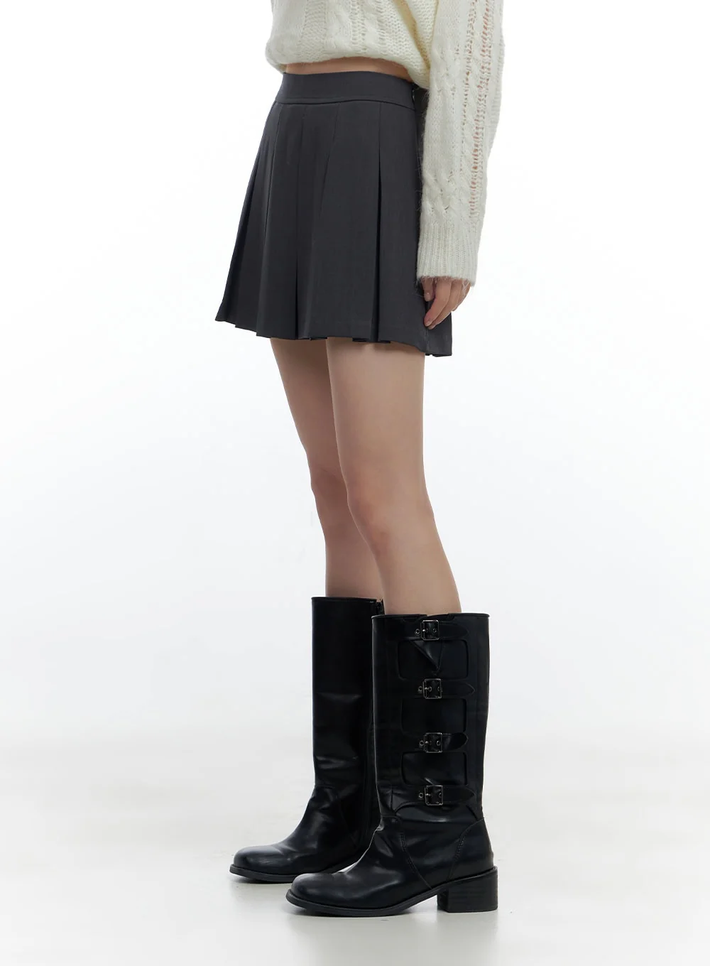 Pleated Perfection Mini Skirt CS420 - Image 3