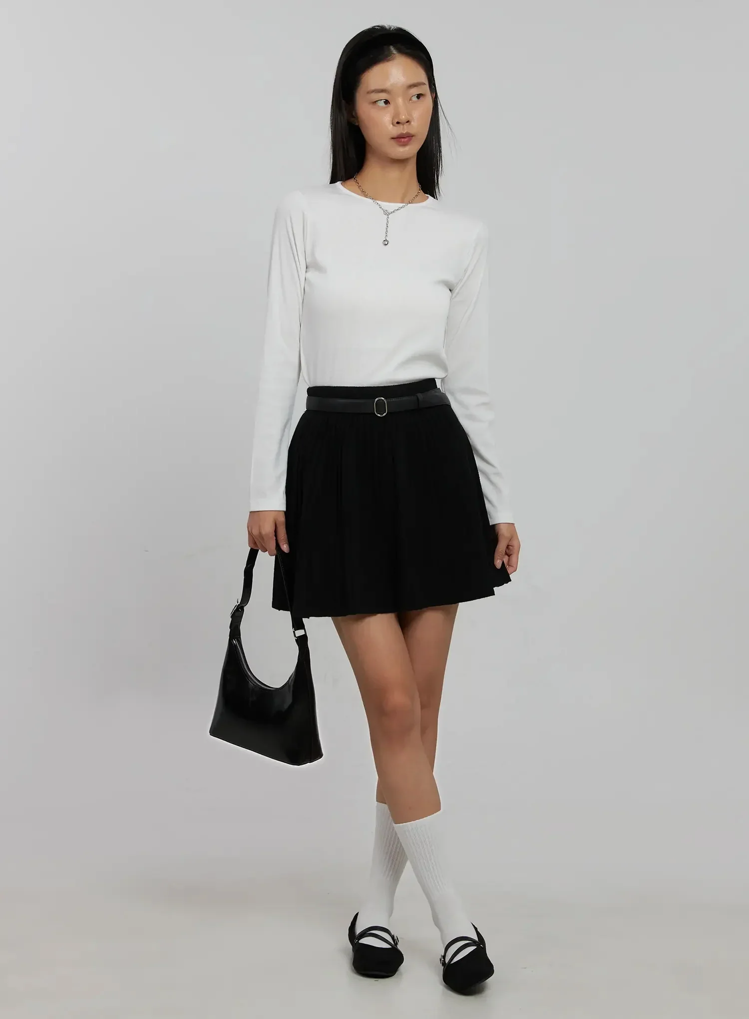 Pleated Skirt IJ508 - Image 2