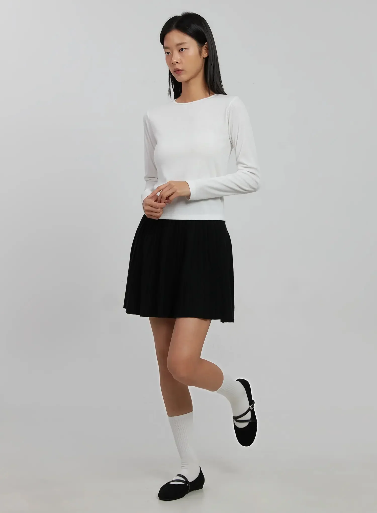 Pleated Skirt IJ508 - Image 3