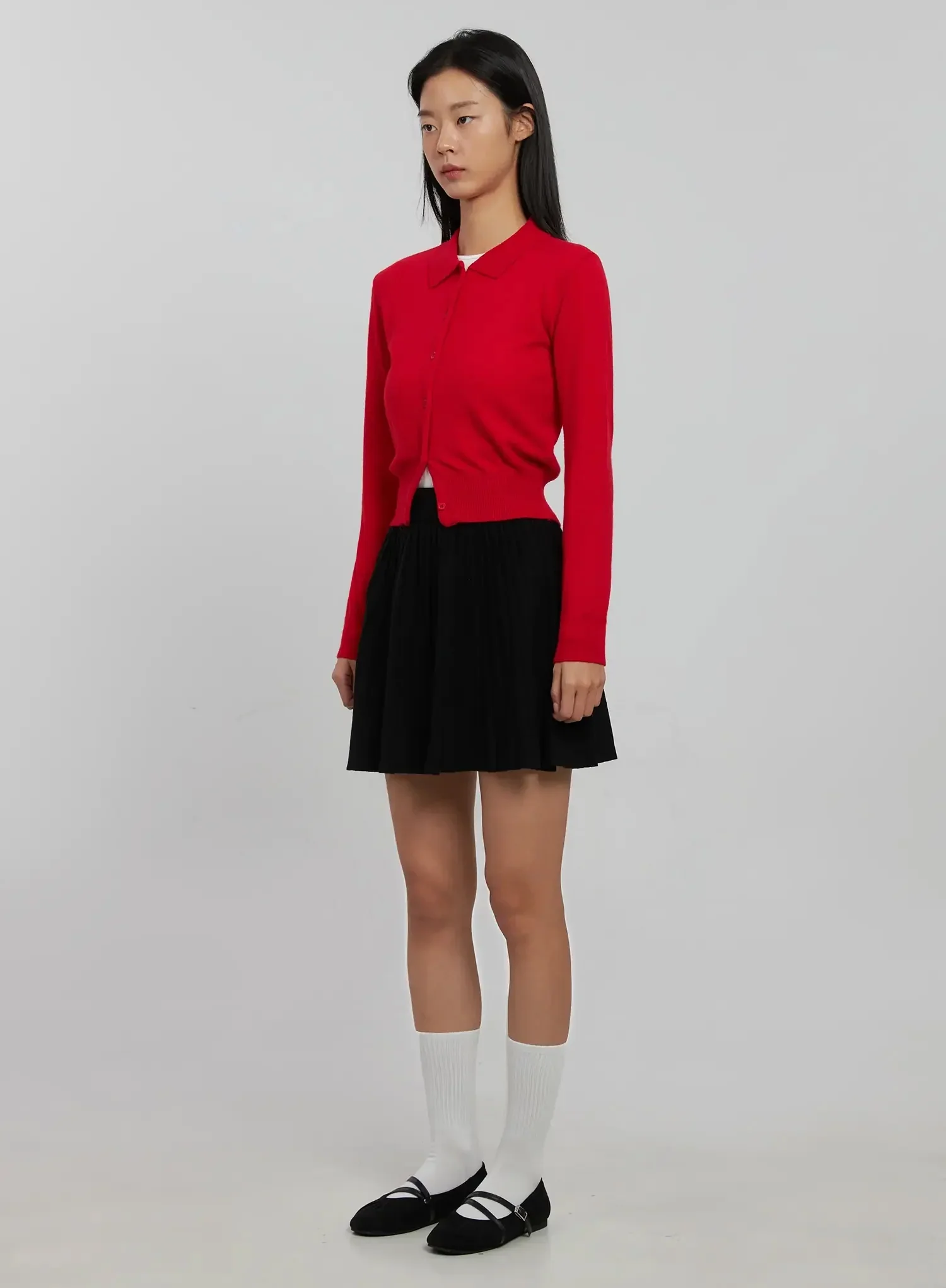 Pleated Skirt IJ508 - Image 7
