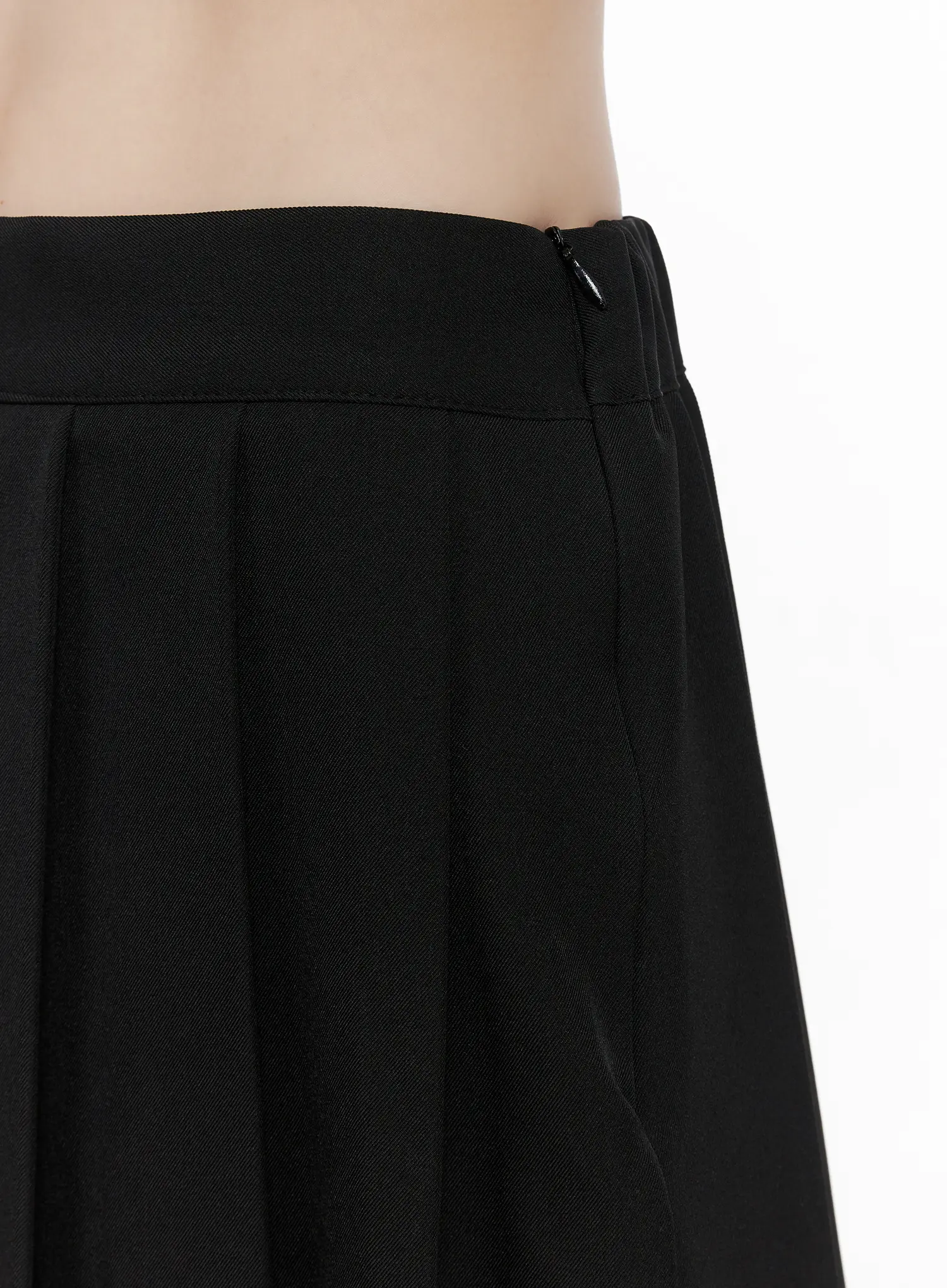 Pleated Wrap Skirt Pants CG515 - Image 4