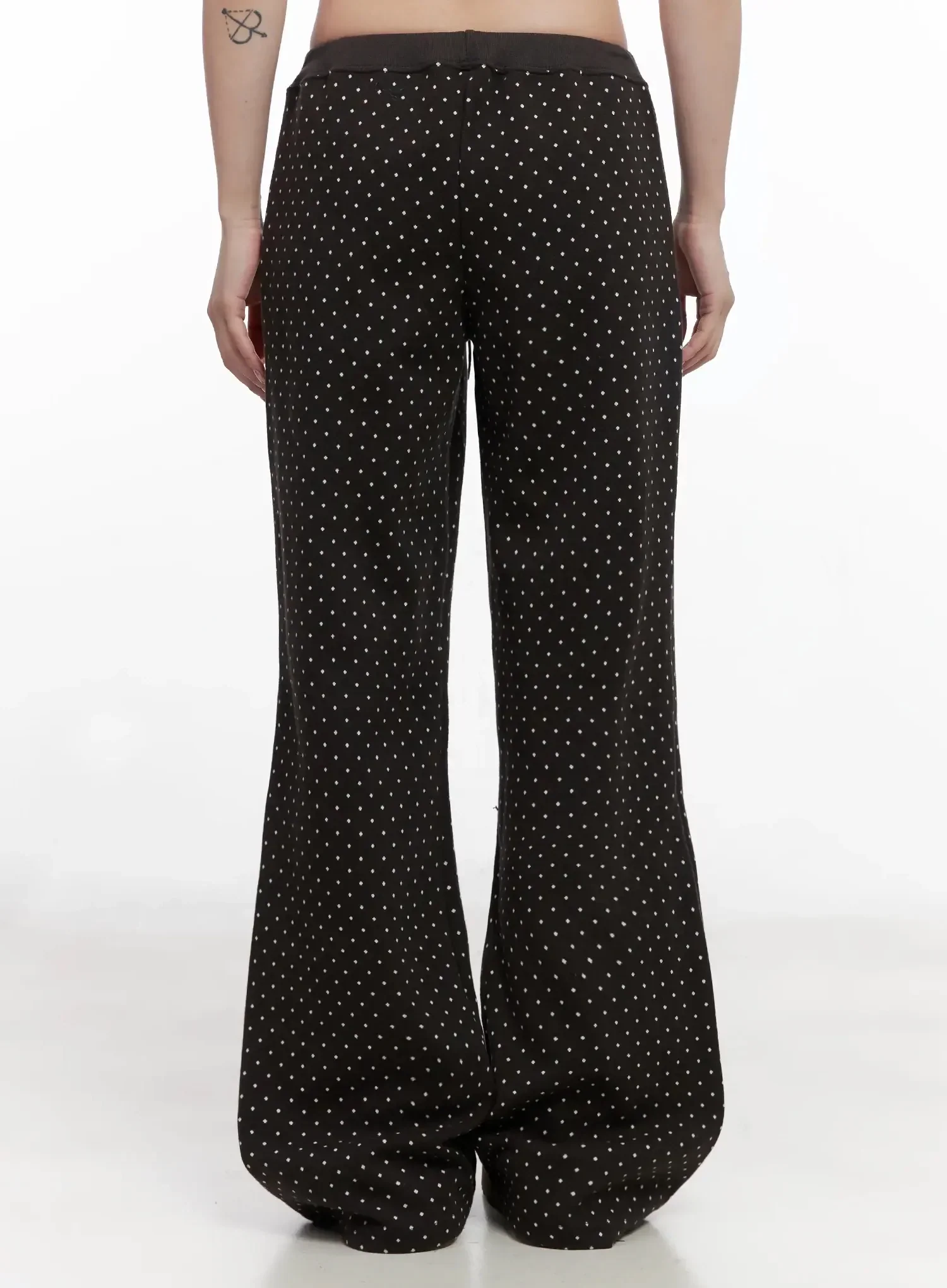 Polka Dot Bootcut Flare Pants IN514 - Image 11