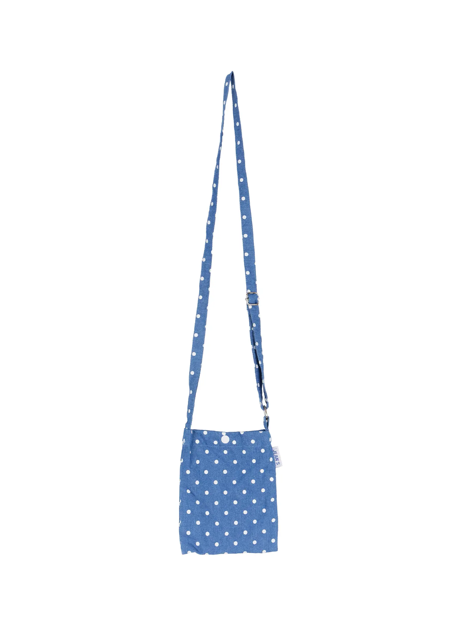 Polka Dot Denim Crossbody Bag IO502 - Image 6