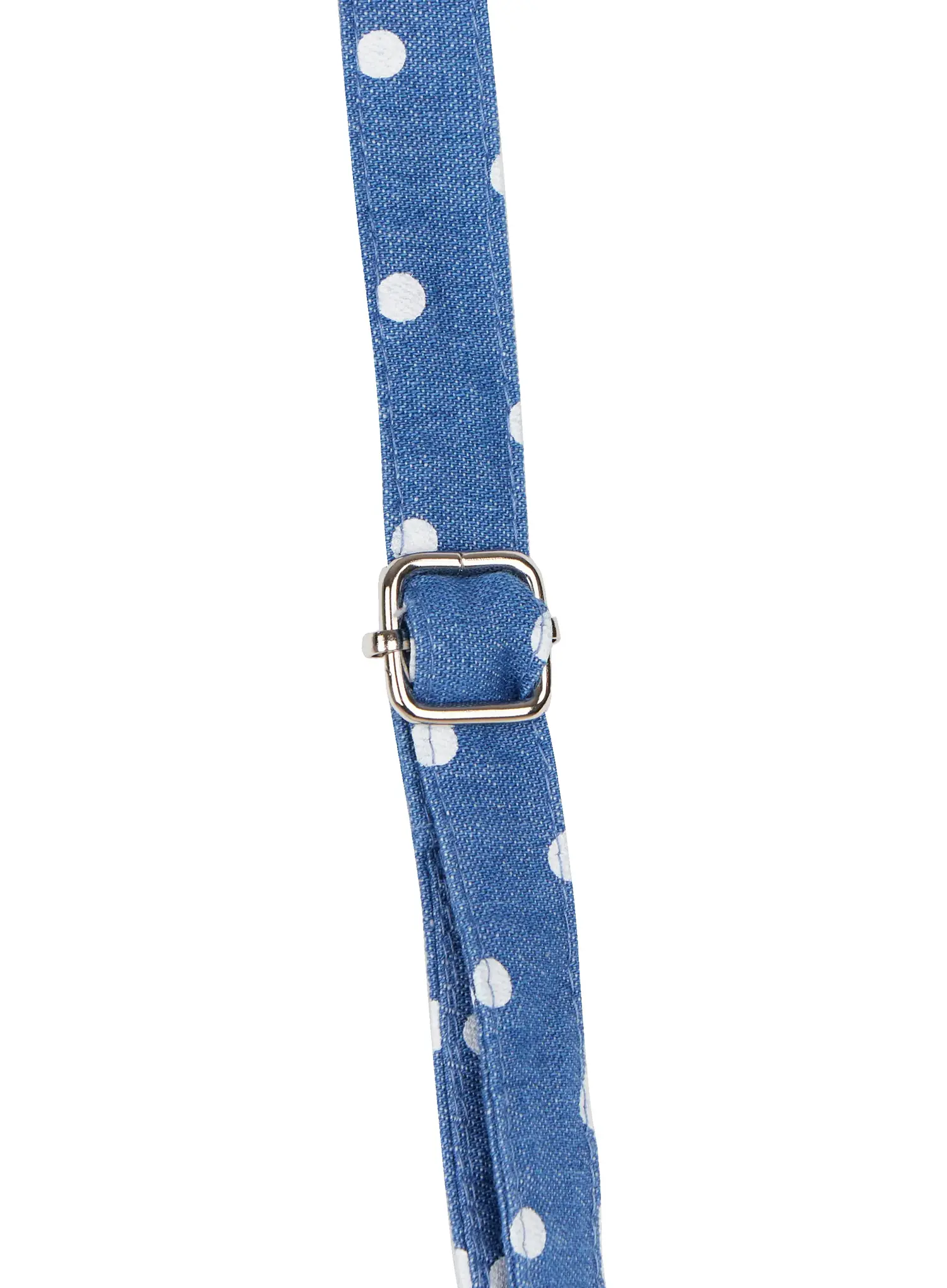 Polka Dot Denim Crossbody Bag IO502 - Image 9