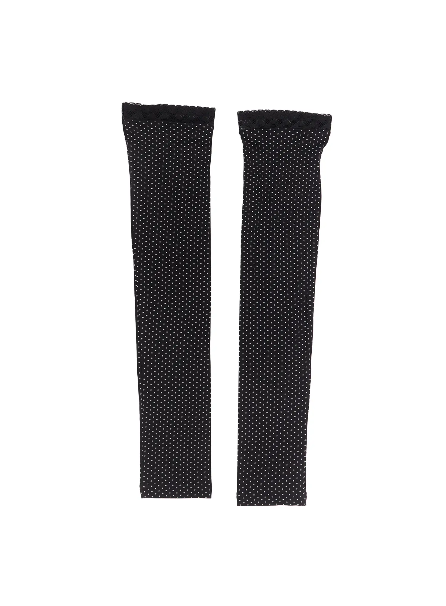 Polka-Dot Lace Leg Warmers CS505 - Image 7