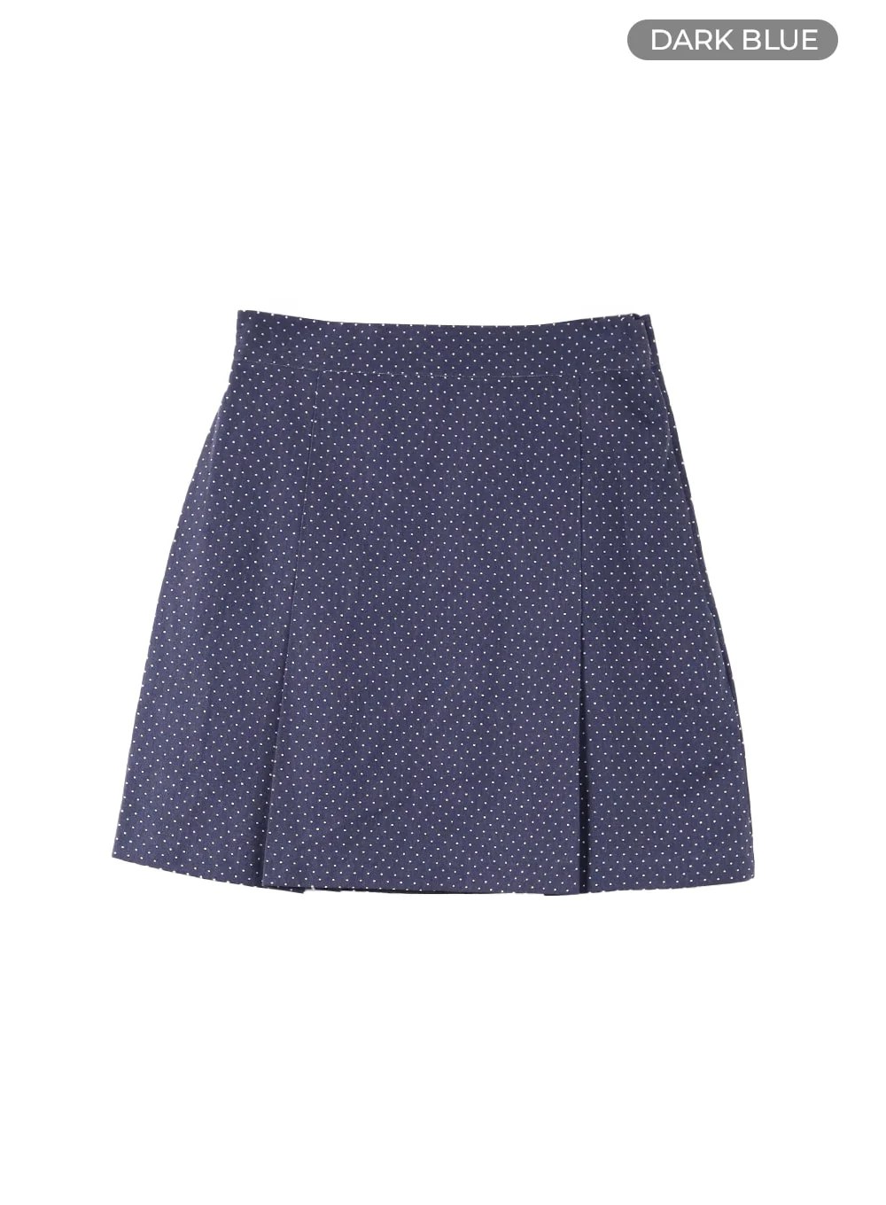 Polka Dot Pintuck Mini Skirt OF422 - Image 10