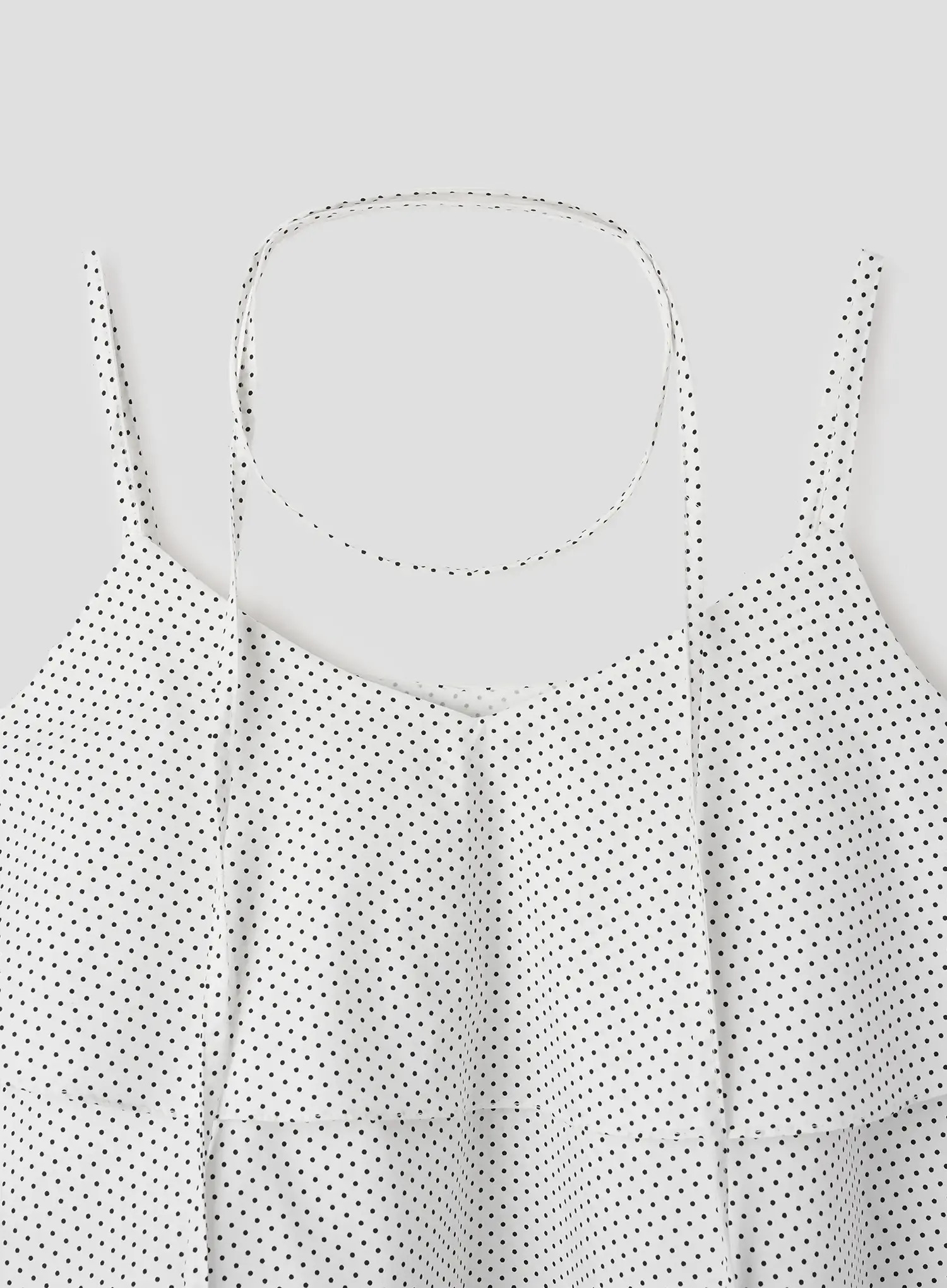 Polka Dot Ruffle Cami IU526 - Image 4