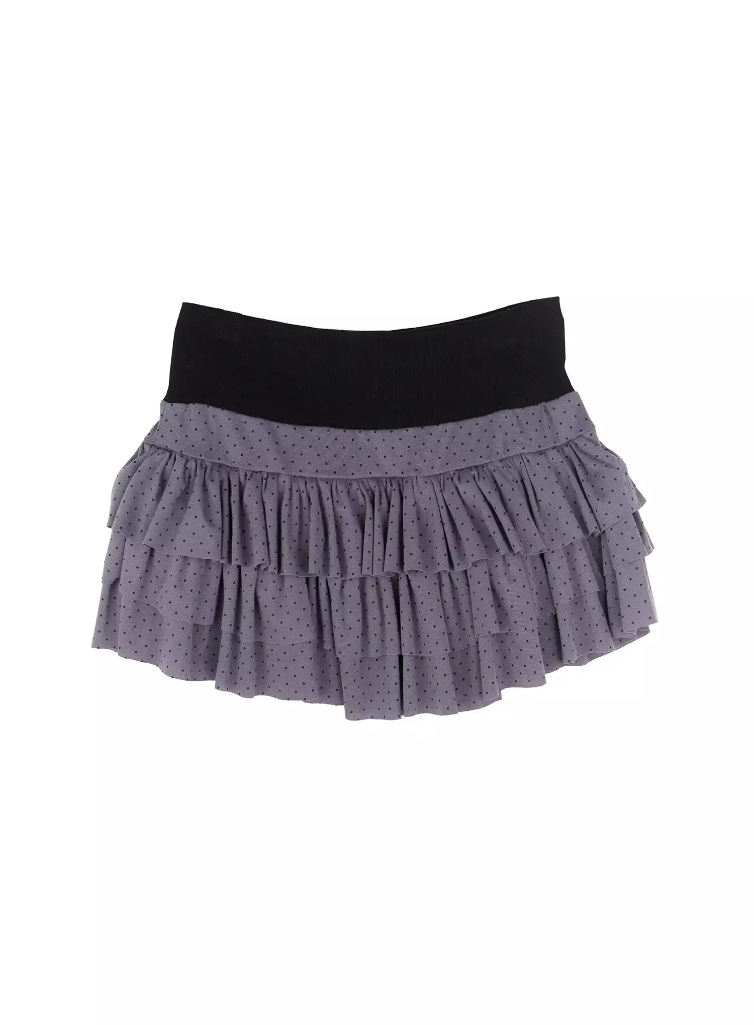 Polka Dot Ruffle Mini Skirt IF505 - Image 17