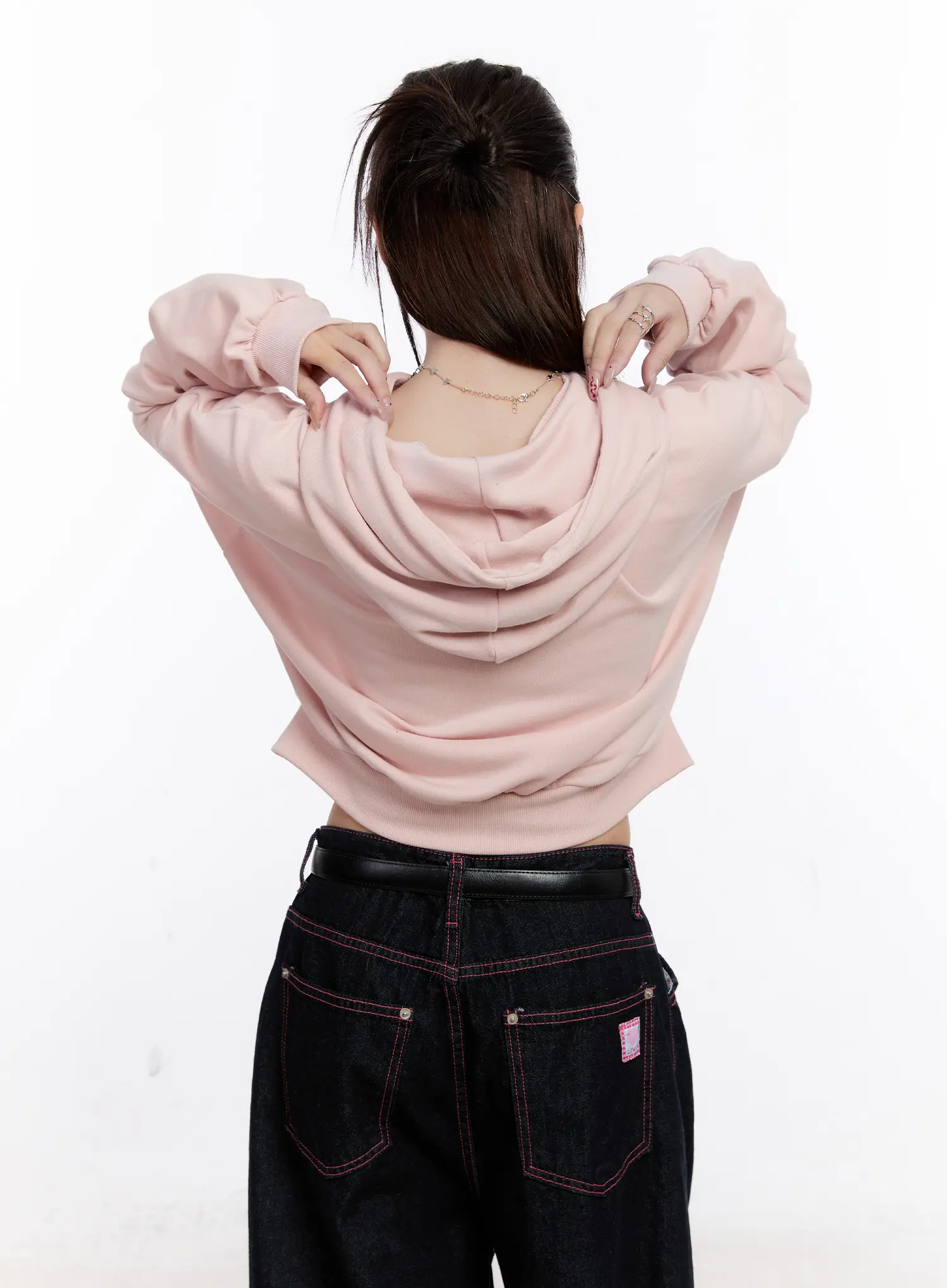 Printed Graphic Zip-up Hoodie CO501 - Image 7
