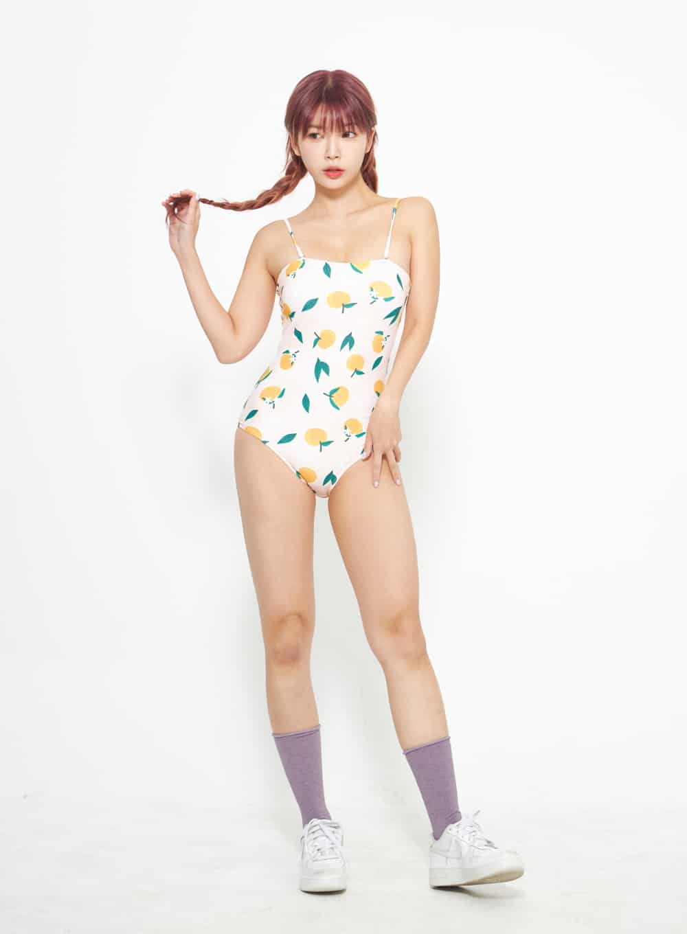 Printed Swimsuit IA312 - Image 13