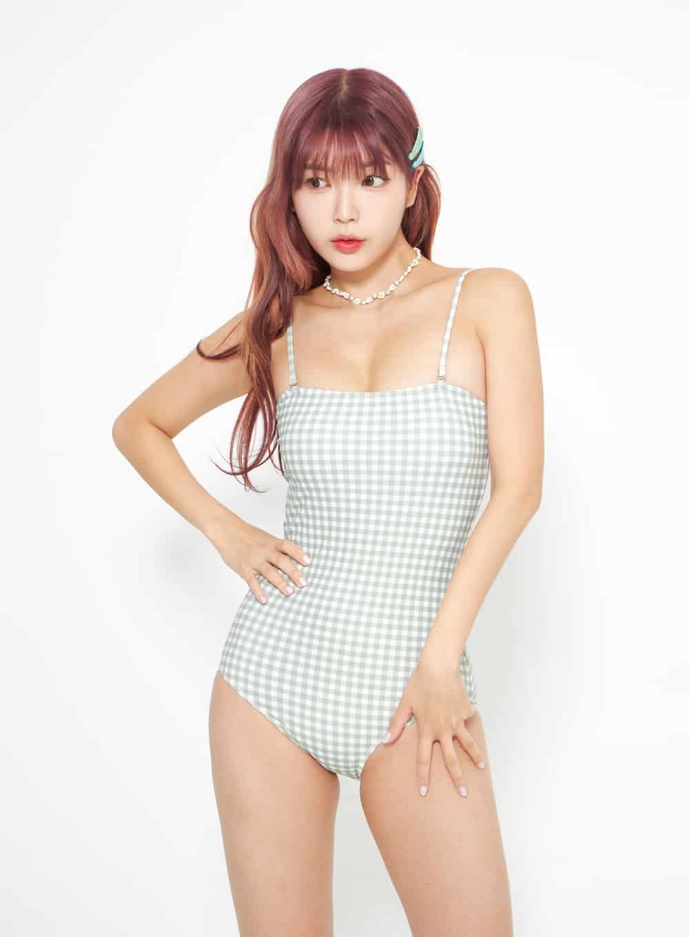 Printed Swimsuit IA312 - Image 5