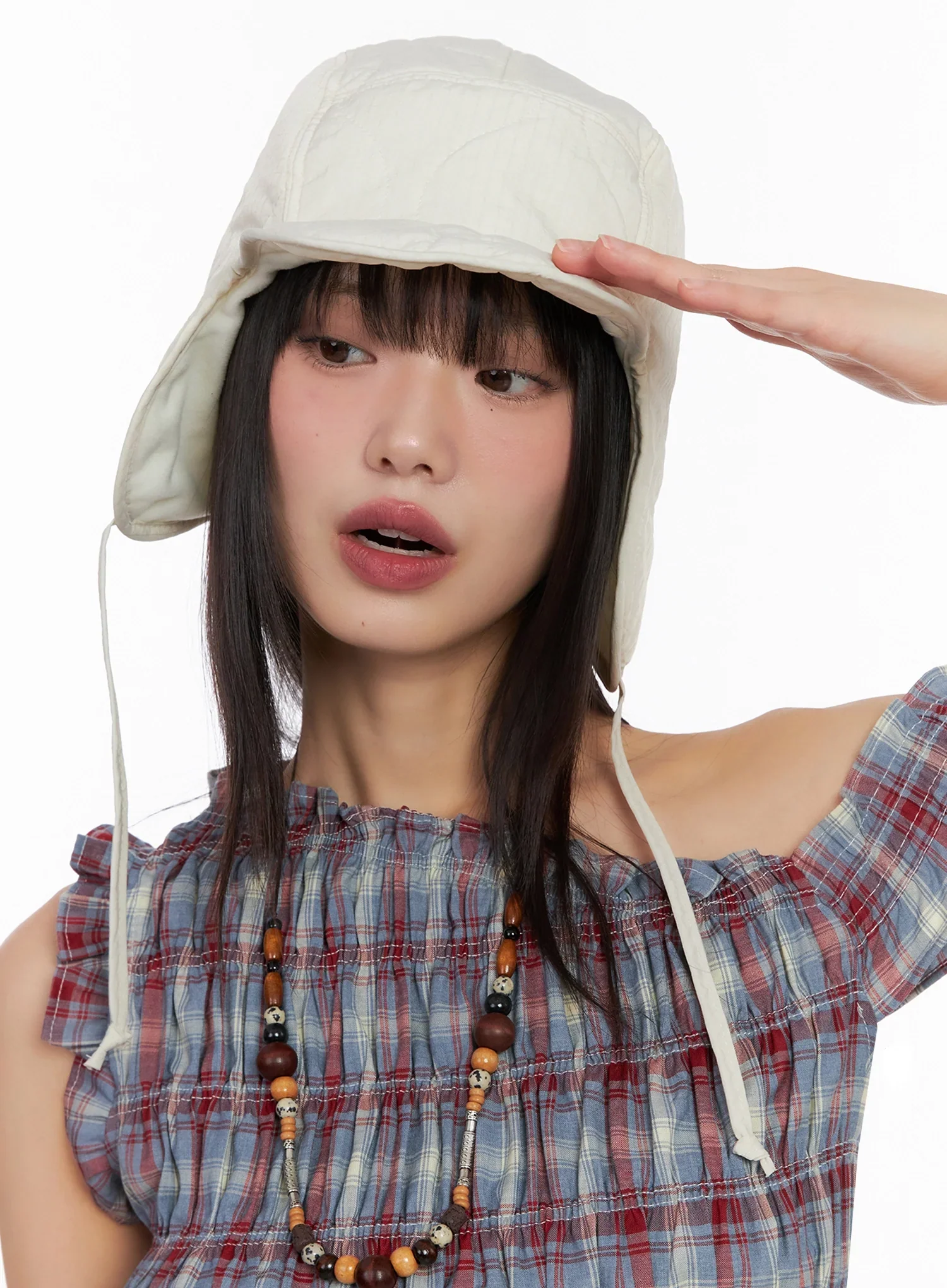 Quilted Ear Flap Hat IN503