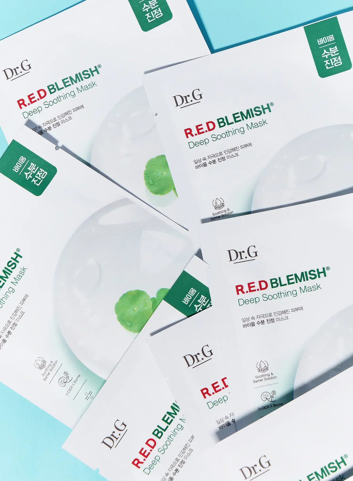 R.E.D Blemish Deep Soothing Mask (28g*10) - Image 4