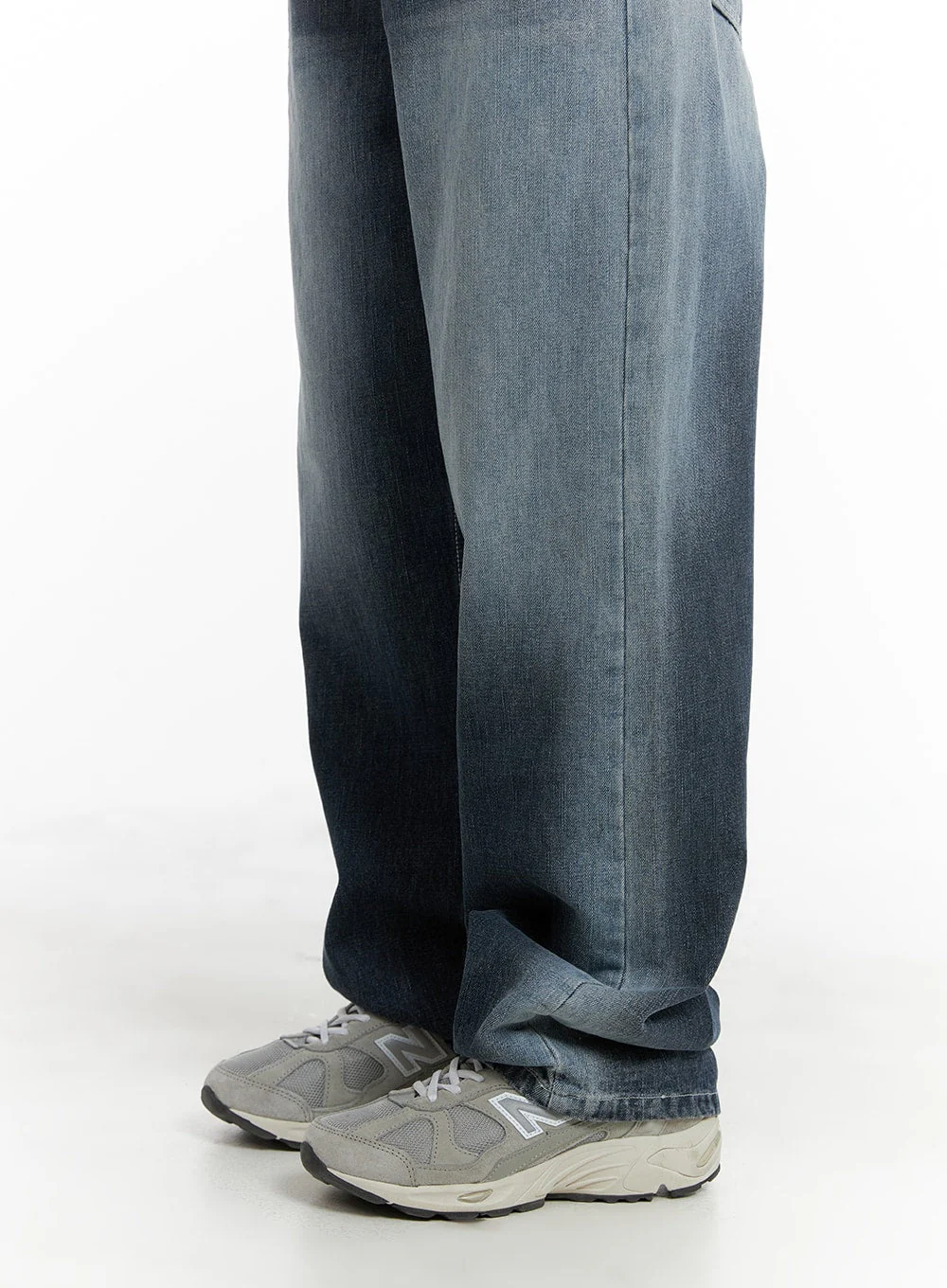 Recycled Wide Baggy Jeans (Unisex) CM425 - Image 5