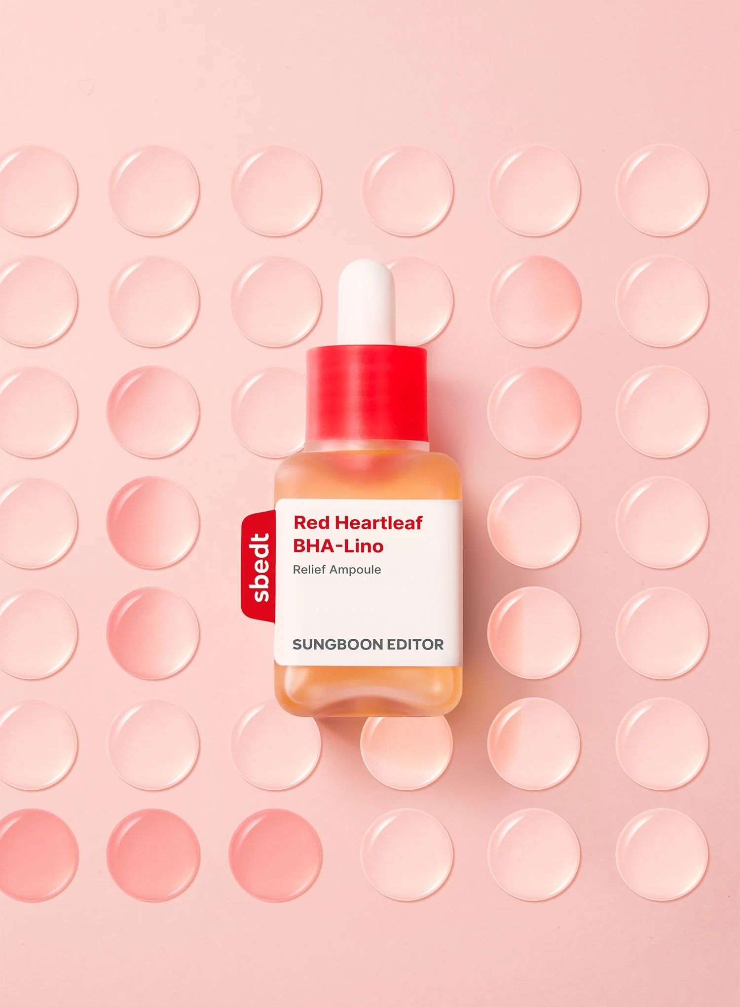 Red Heartleaf BHA-Lino Relief Ampoule (40ml) - Image 2