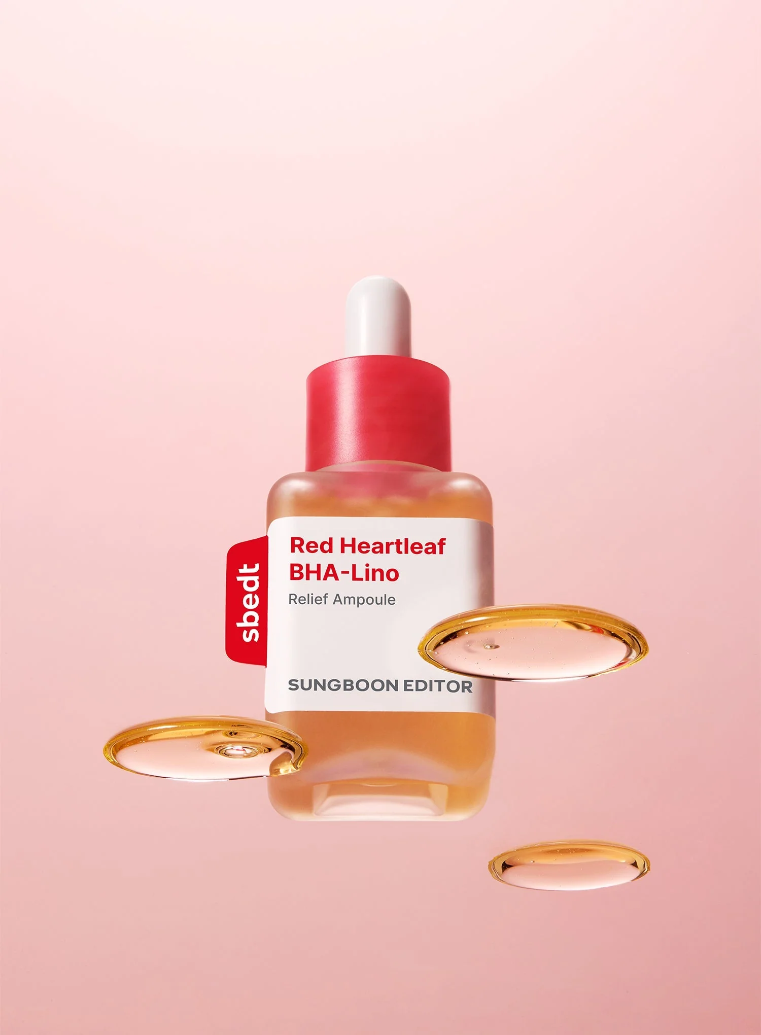 Red Heartleaf BHA-Lino Relief Ampoule (40ml) - Image 3