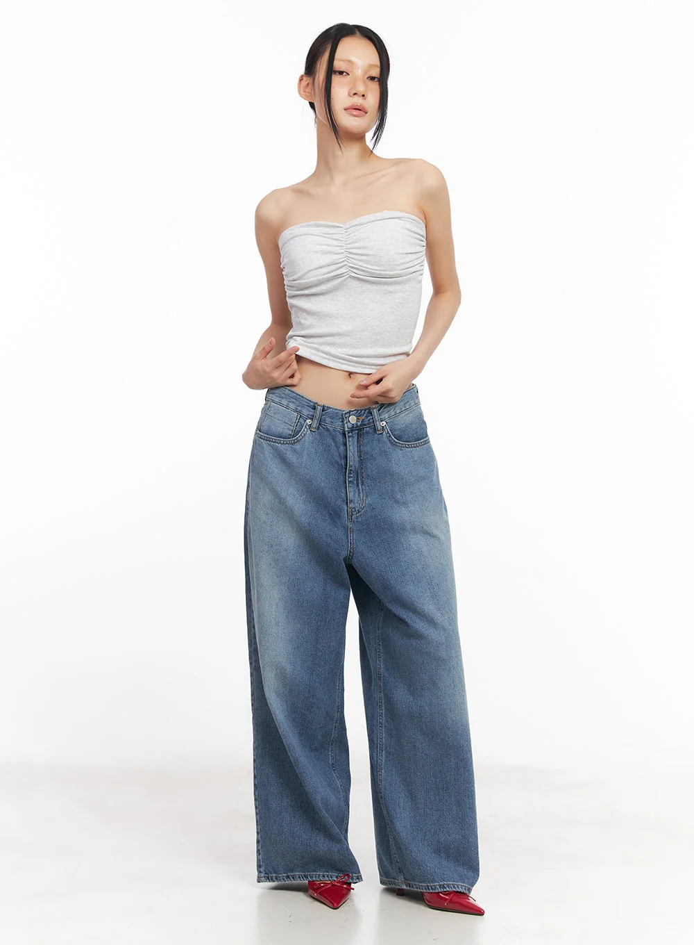 Reina Baggy Jeans CY528 - Image 8