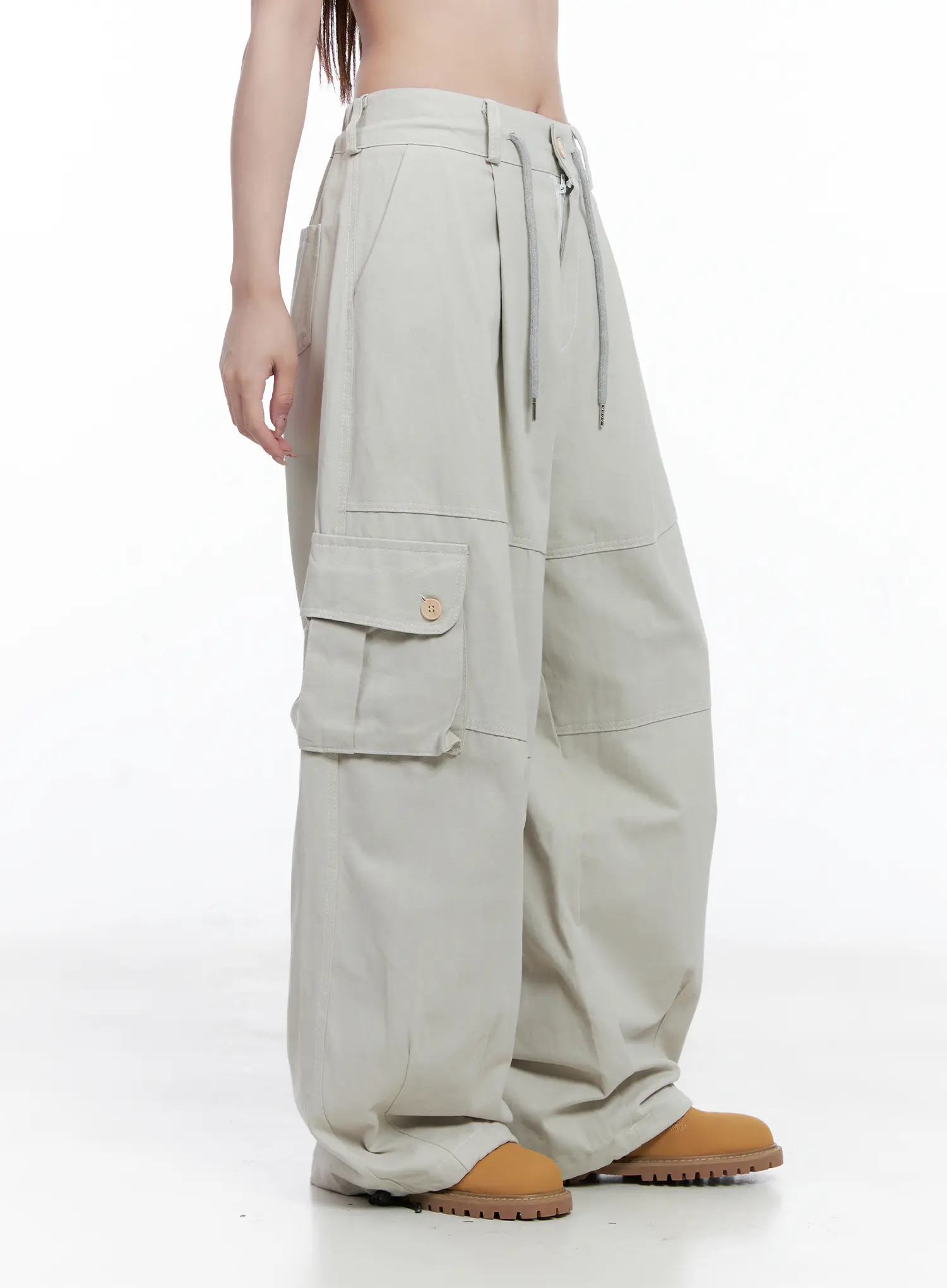 Relaxed Fit Cargo Pants CG529 - Image 3