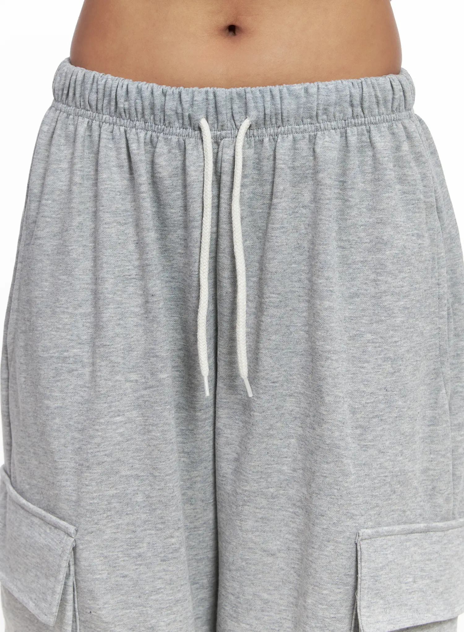 Relaxed Fit Cargo Sweatpants CO513 - Image 8