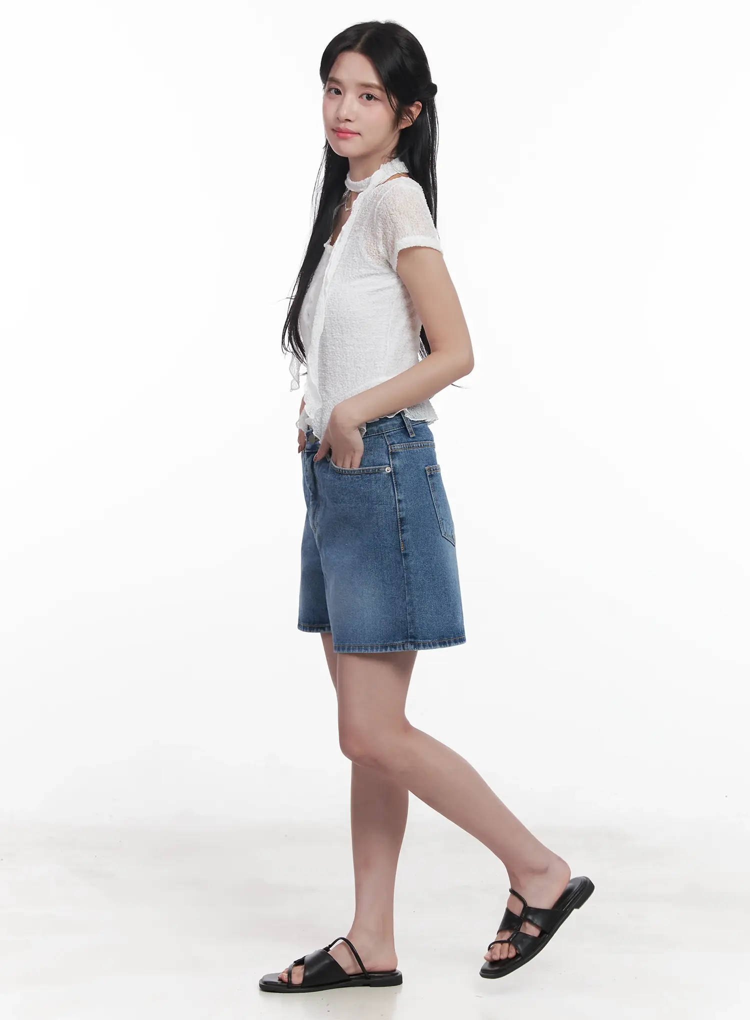 Relaxed-Fit Jorts CU523 - Image 4