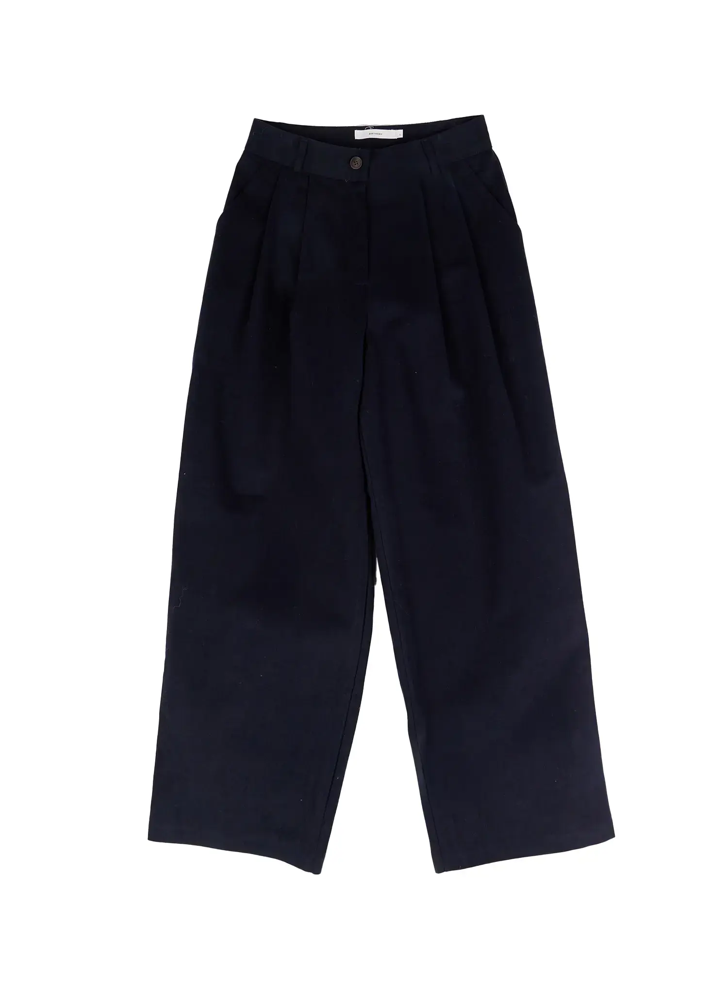 Relaxed Fit Pin Tuck Cotton Pants CJ519 - Image 11