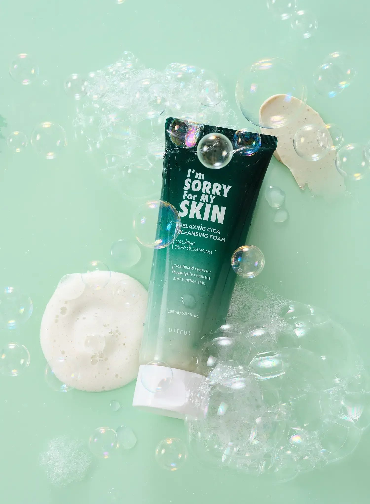 Relaxing Cica Cleansing Foam (150ml) - Image 3