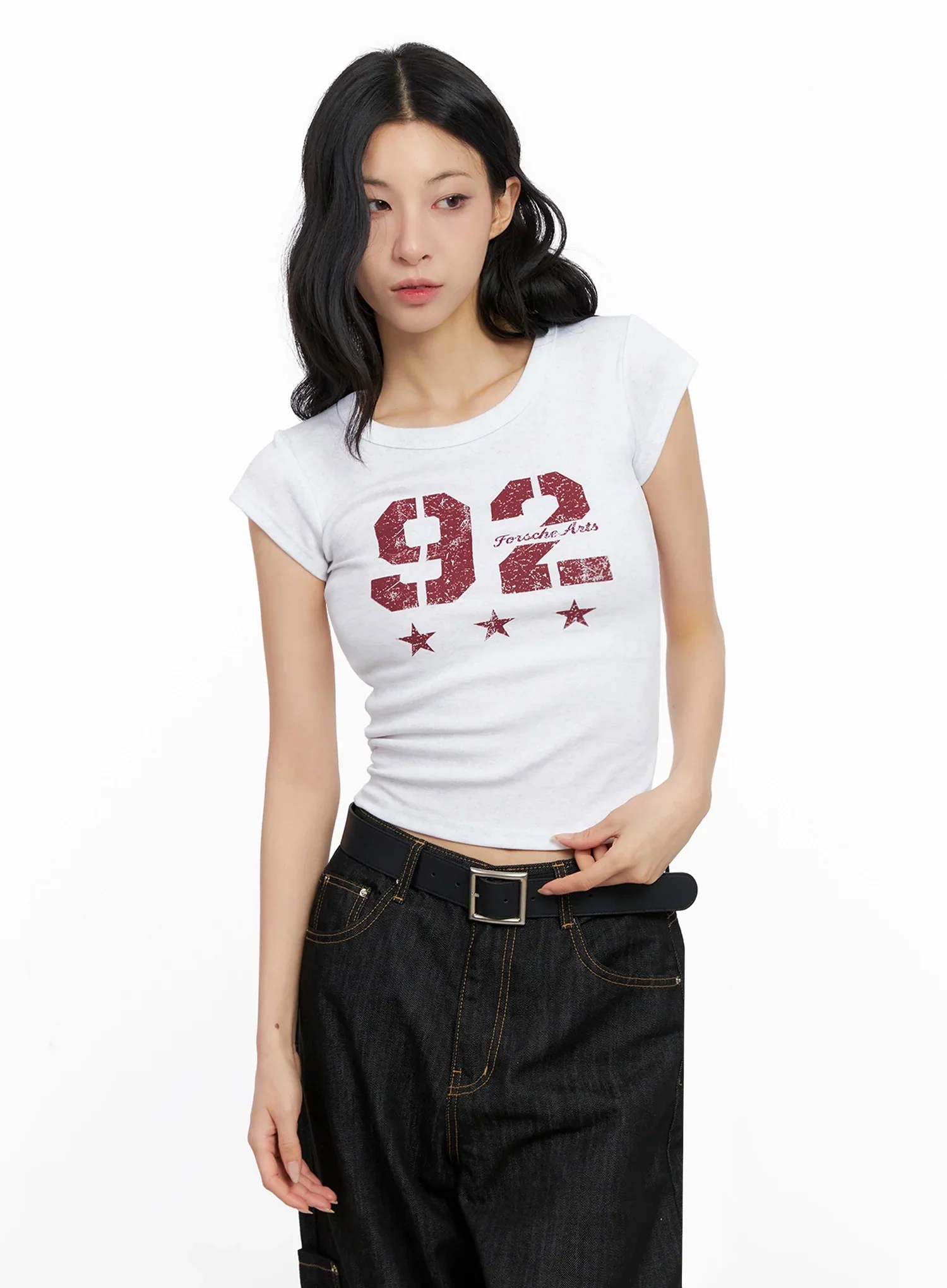 Retro 92 Graphic Top IG508 - Image 6