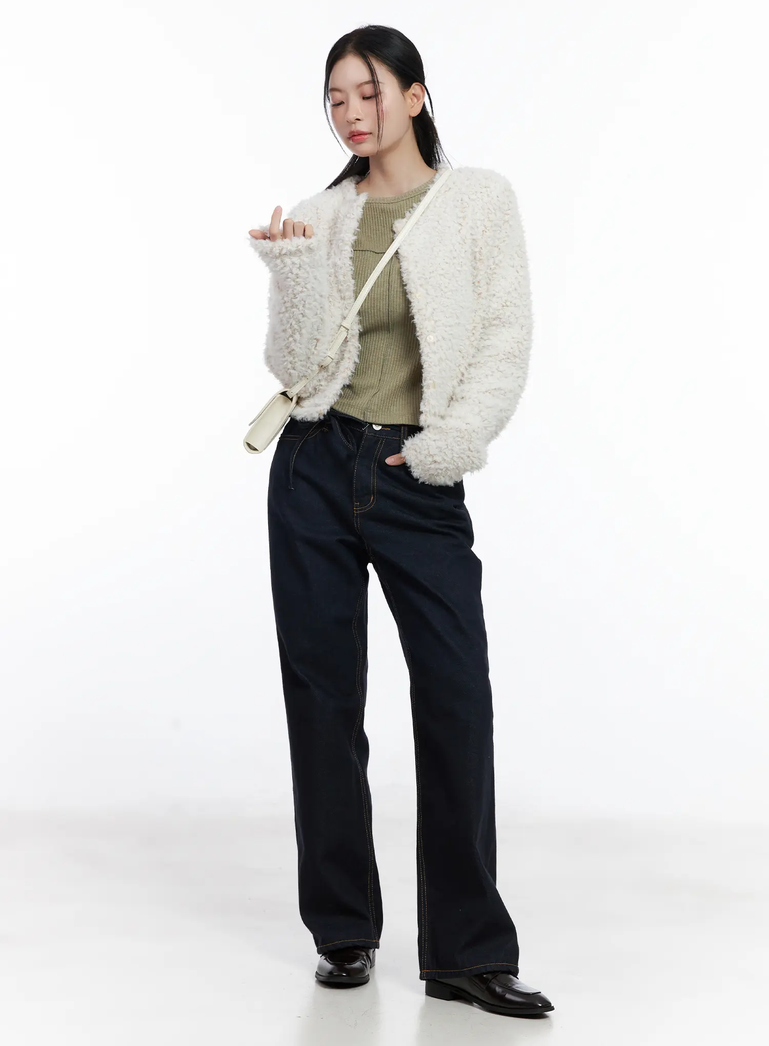 Ribbed Cutout Long Sleeve Tee CJ519 - Image 5