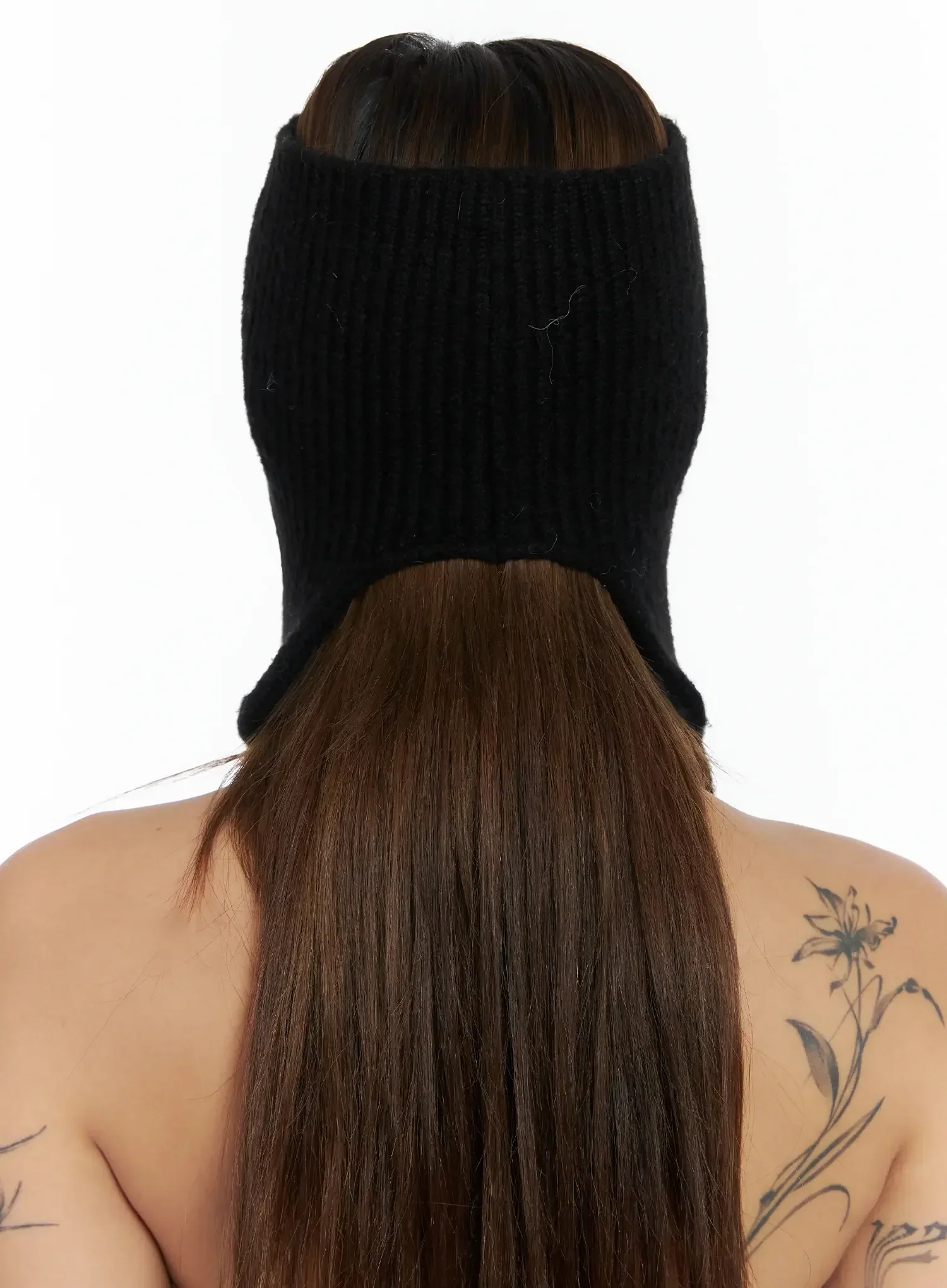 Ribbed Earflap Bonnet ID503 - Image 9