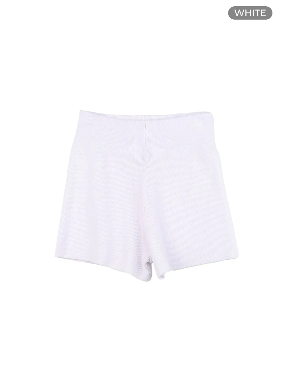 Ribbed Knit Shorts CA419 - Image 7