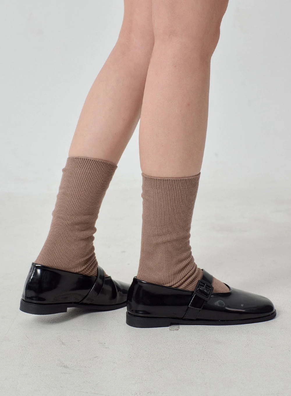 Ribbed Knit Socks OJ331 - Image 4