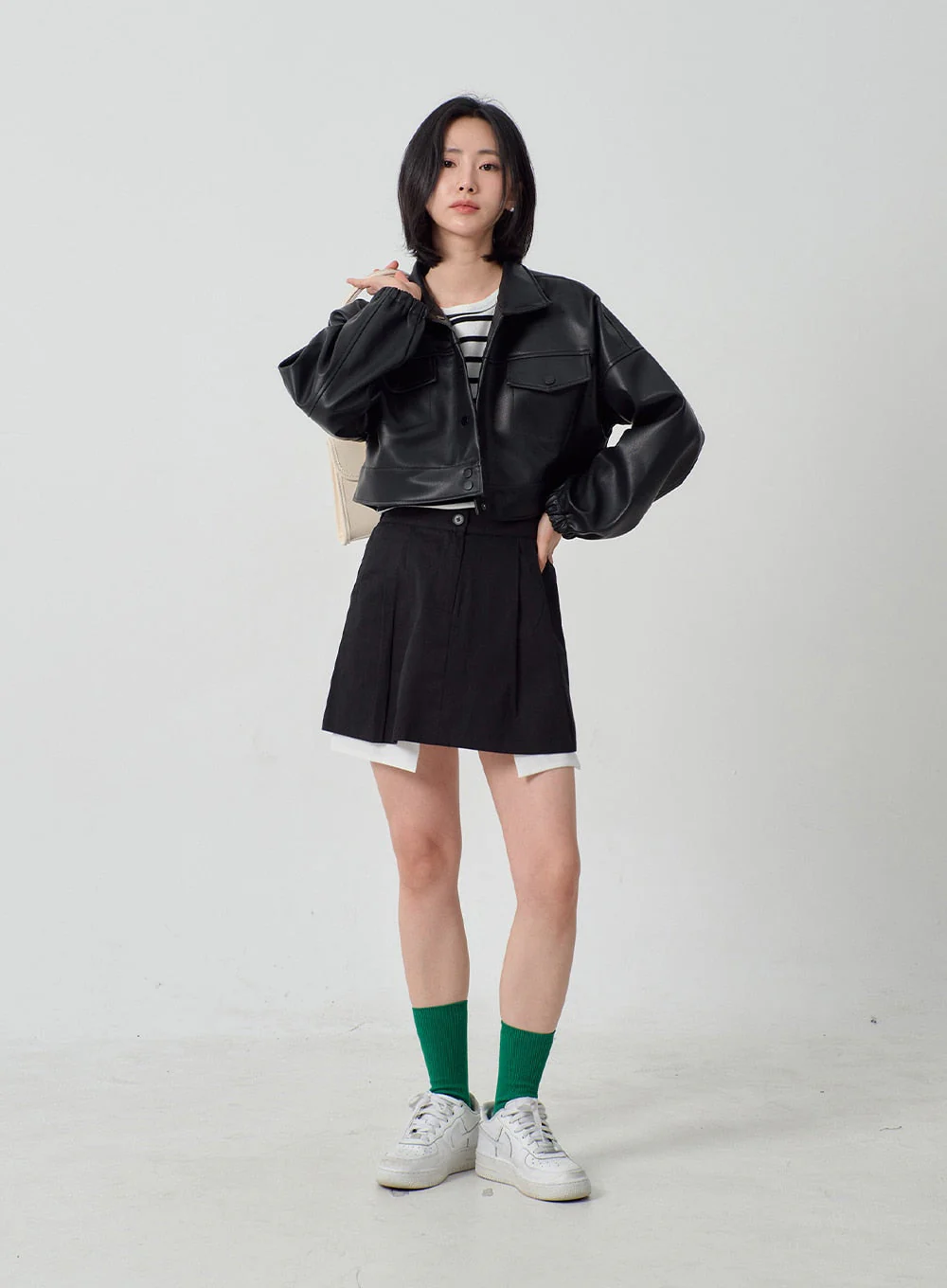 Ribbed Knit Socks OJ331 - Image 8