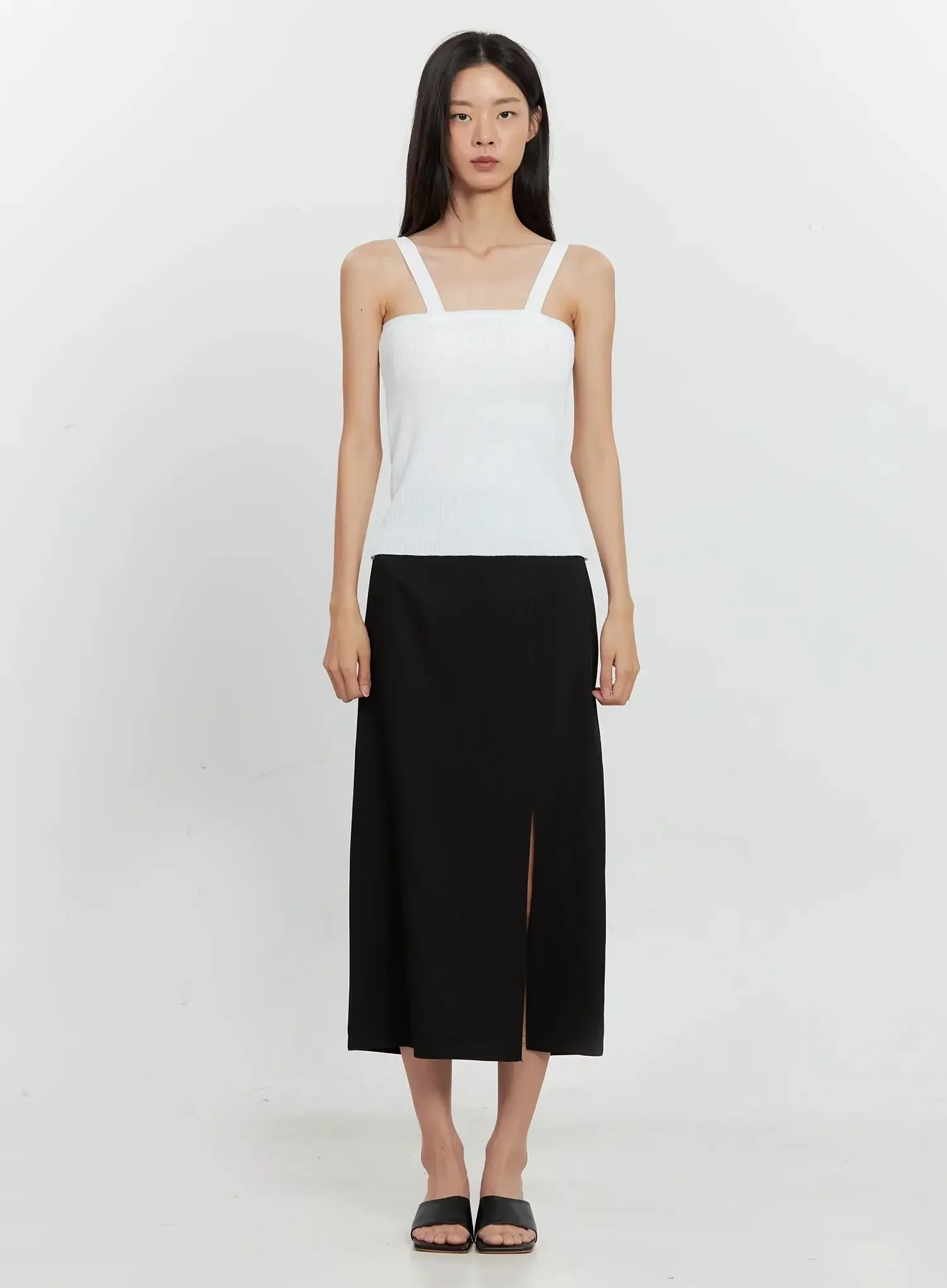 Ribbed Knit Tank Top IL528 - Image 5