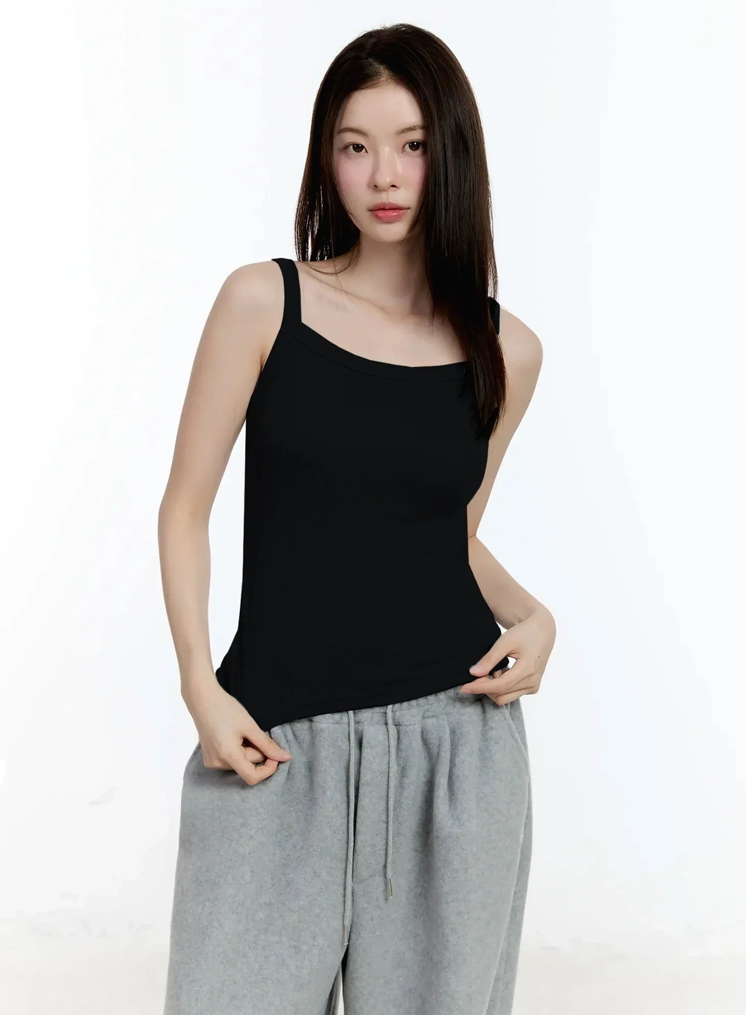 Ribbed Sleeveless Top ID526 - Image 14