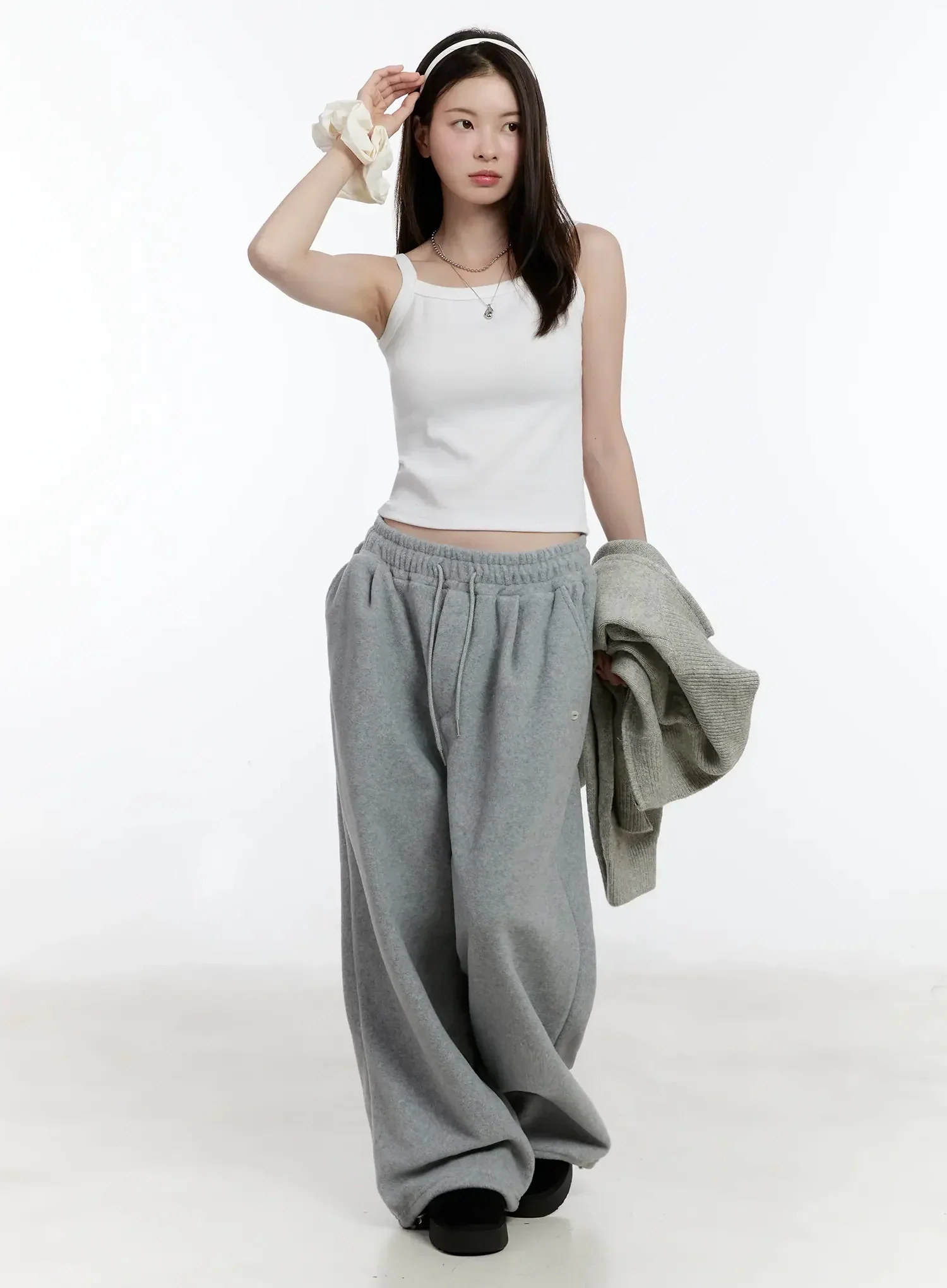 Ribbed Sleeveless Top ID526 - Image 2