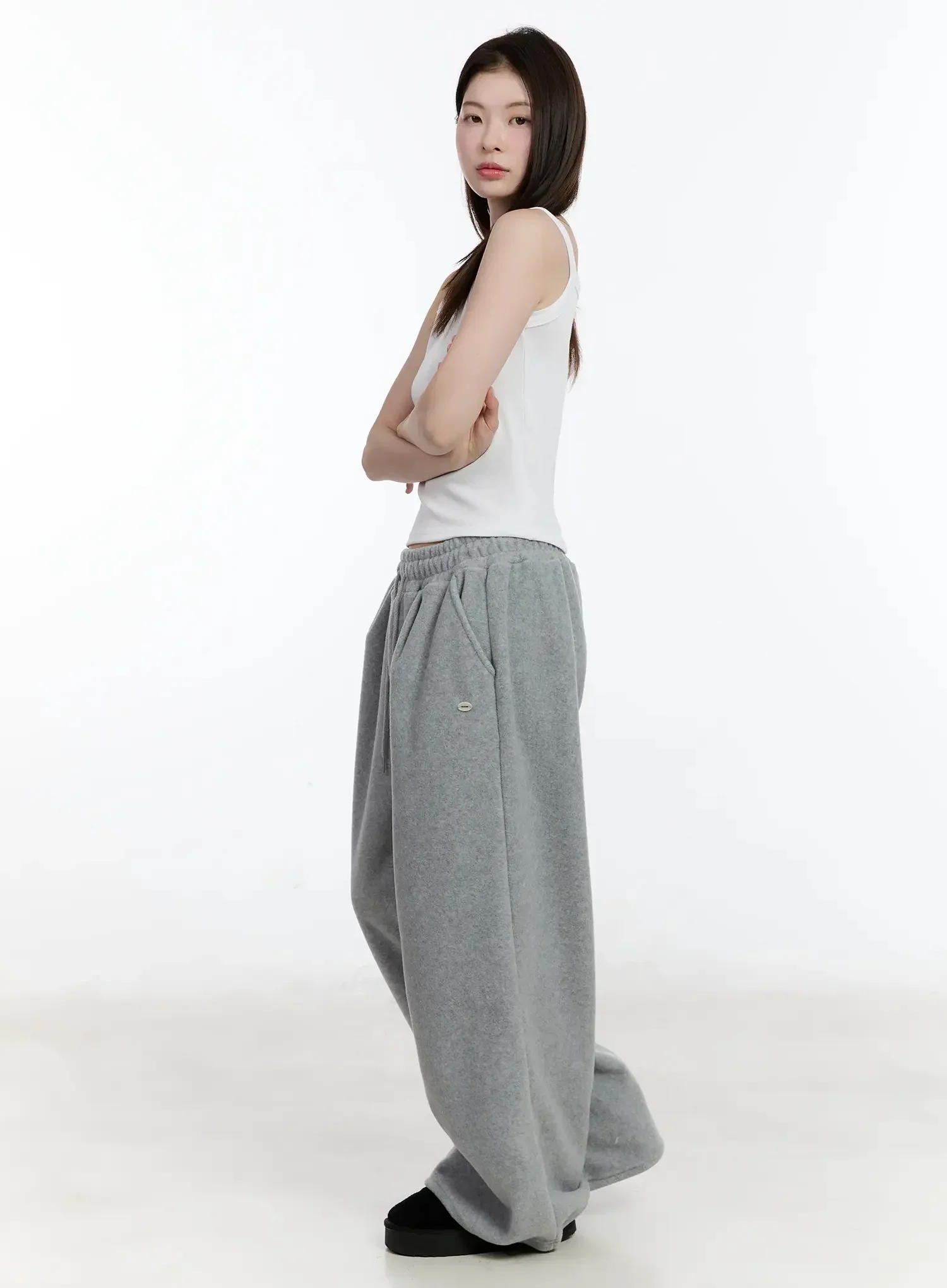 Ribbed Sleeveless Top ID526 - Image 9