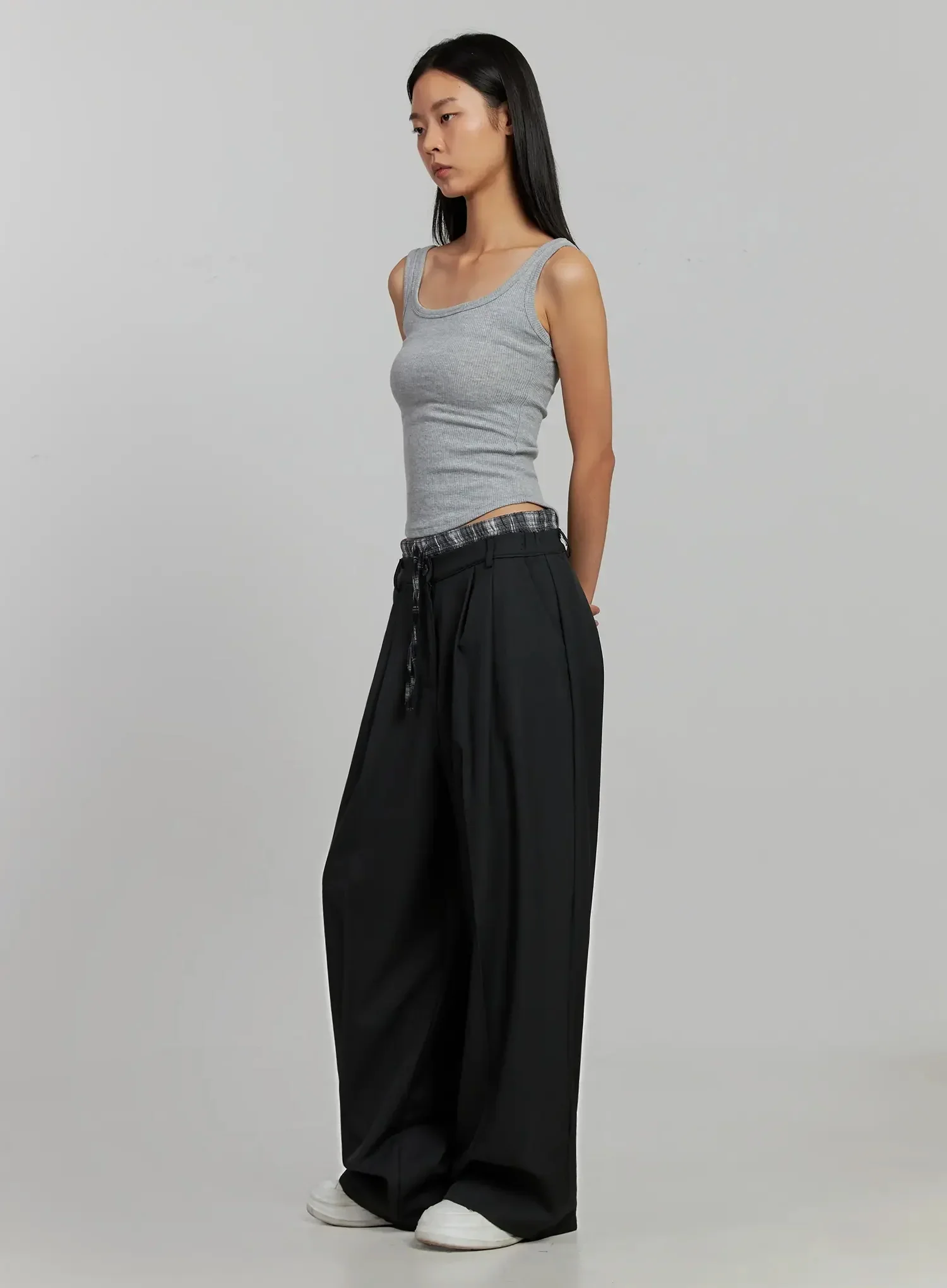 Ribbed Square Neck Tank IJ502 - Image 12