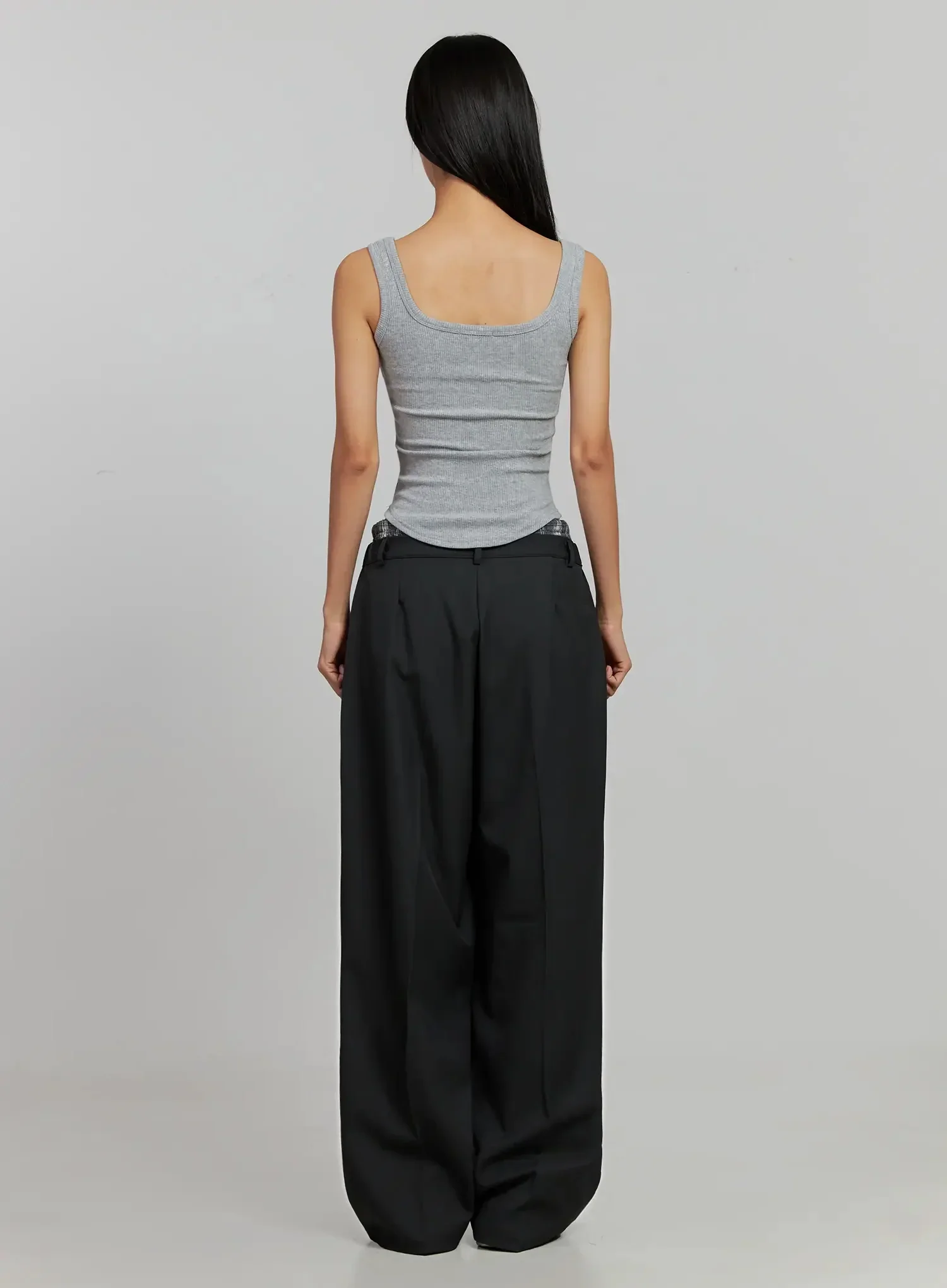 Ribbed Square Neck Tank IJ502 - Image 7