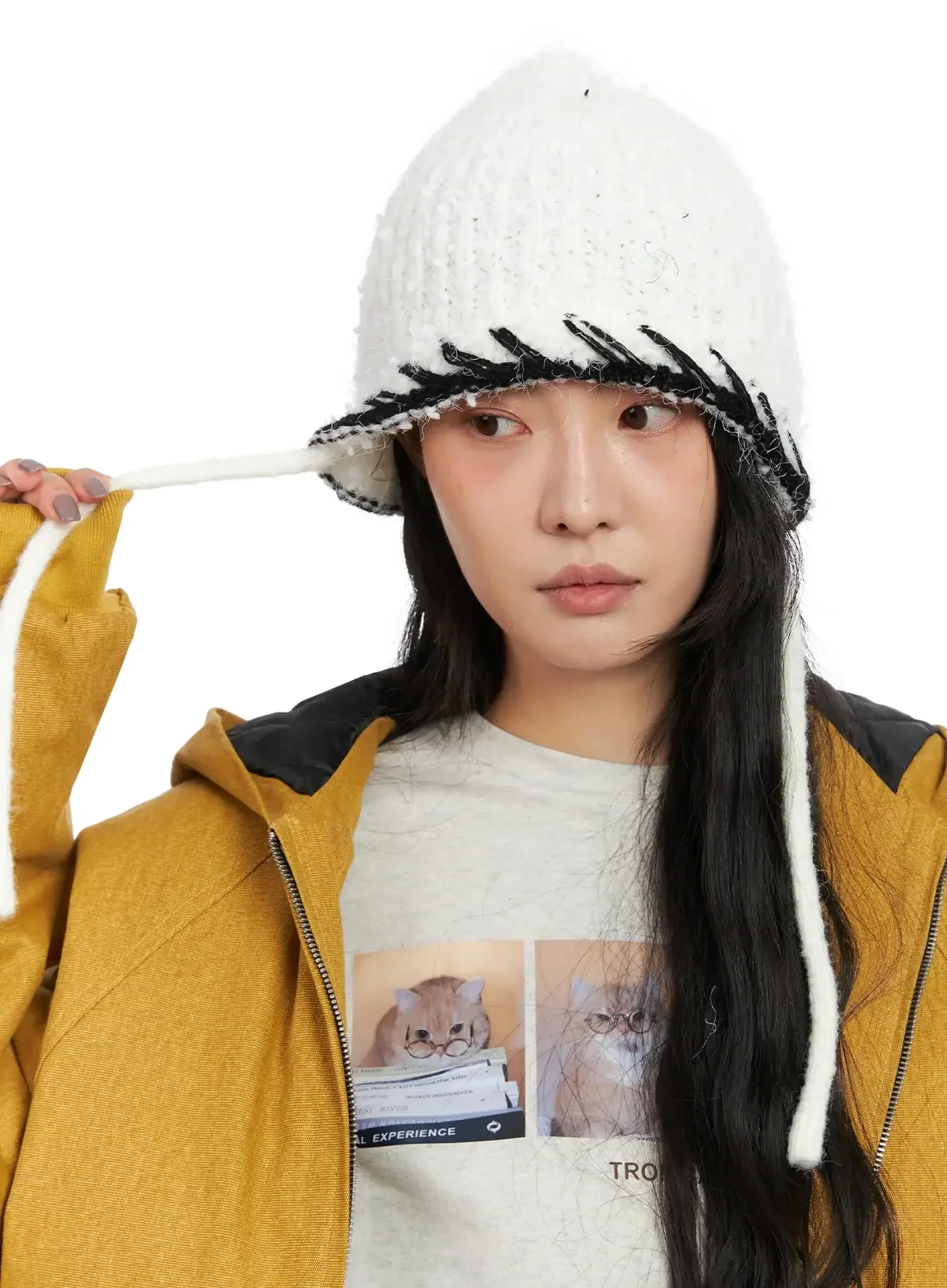 Ribbed Stitch Beanie IN528 - Image 5