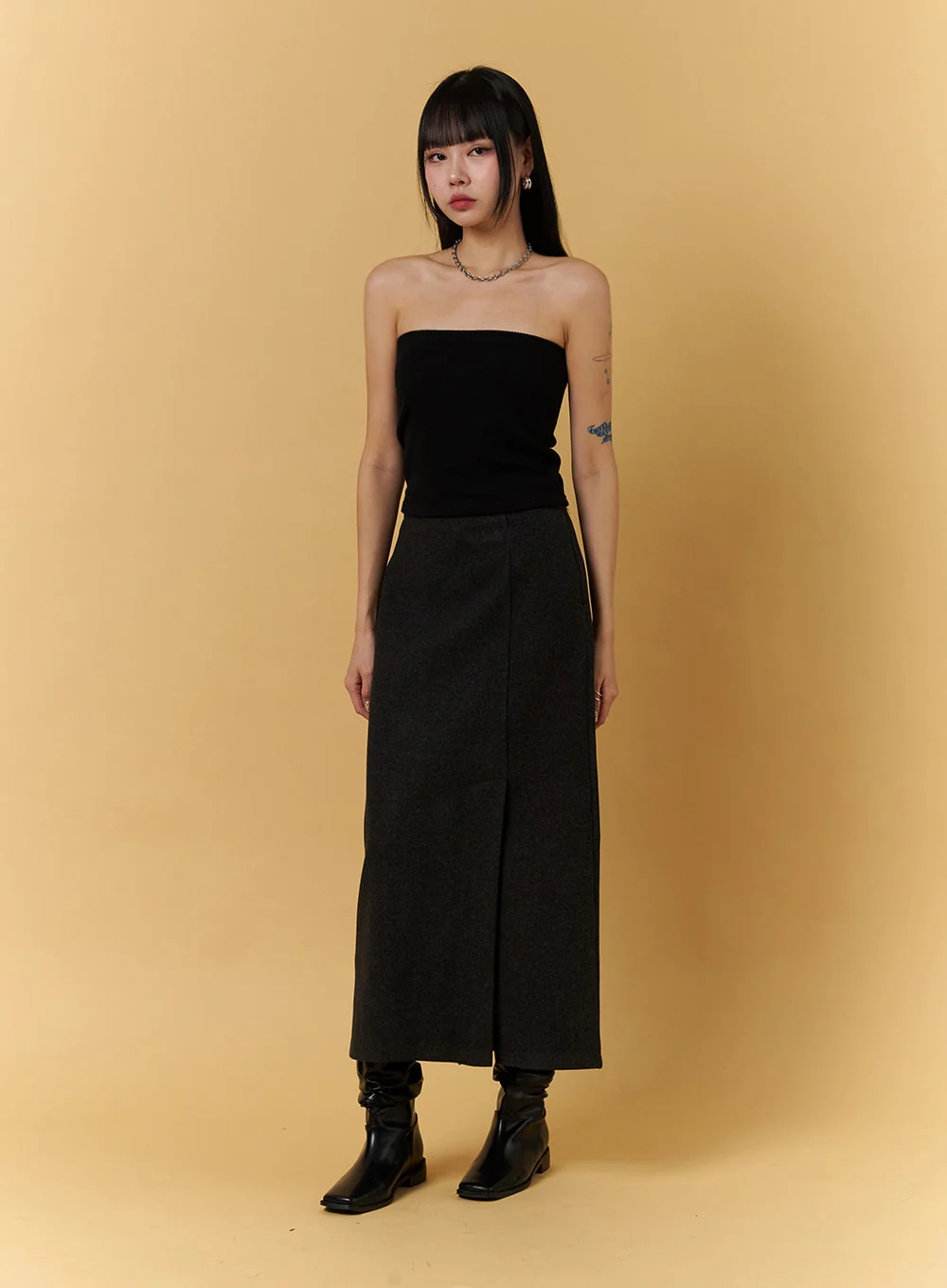 Ribbed Tube Top CJ404 - Image 6