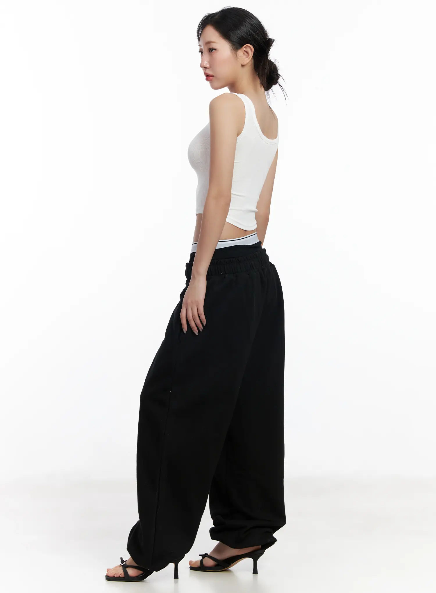 Ribbed U-Neck Cropped Top CF503 - Image 4