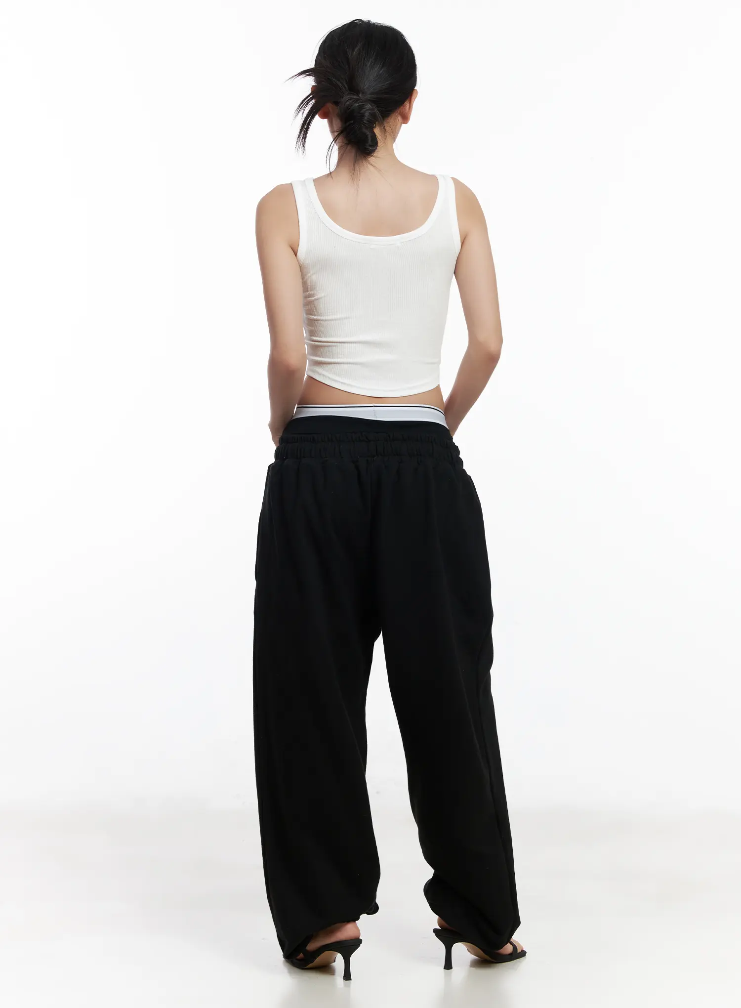 Ribbed U-Neck Cropped Top CF503 - Image 5